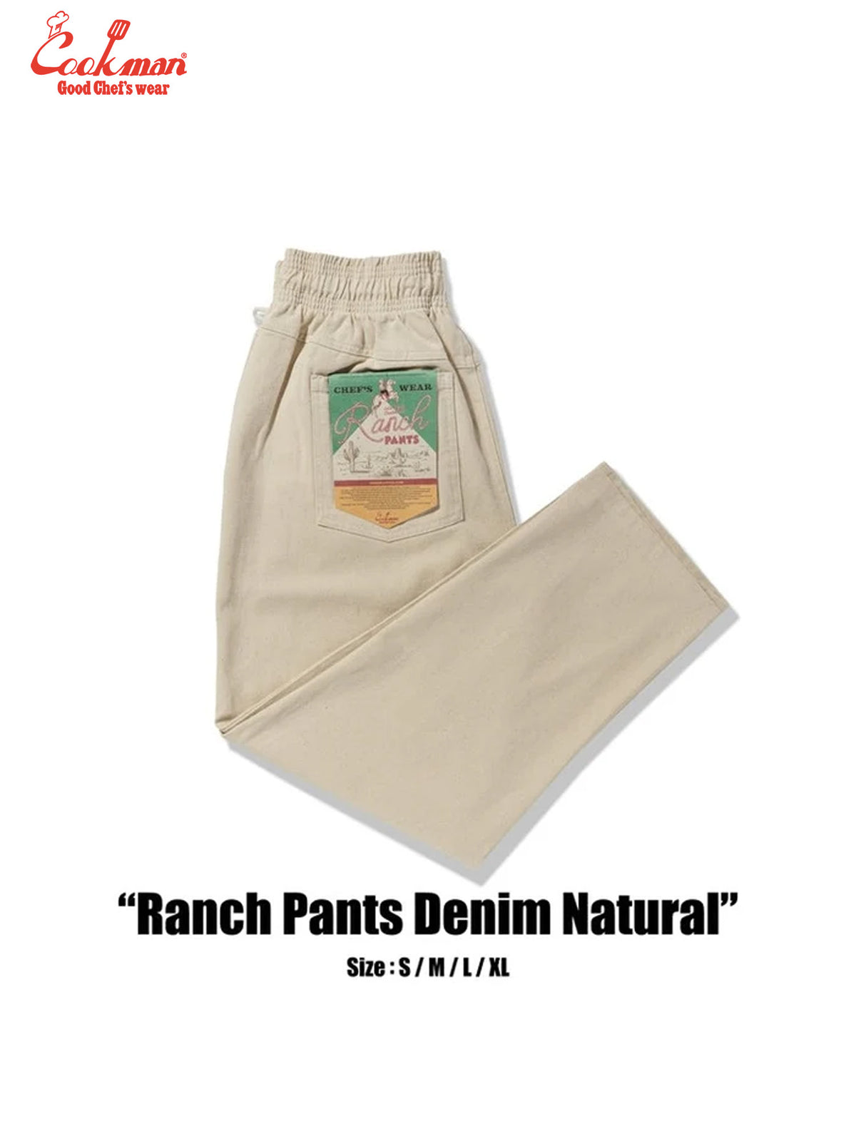 Ranch Pants - Denim : Natural
