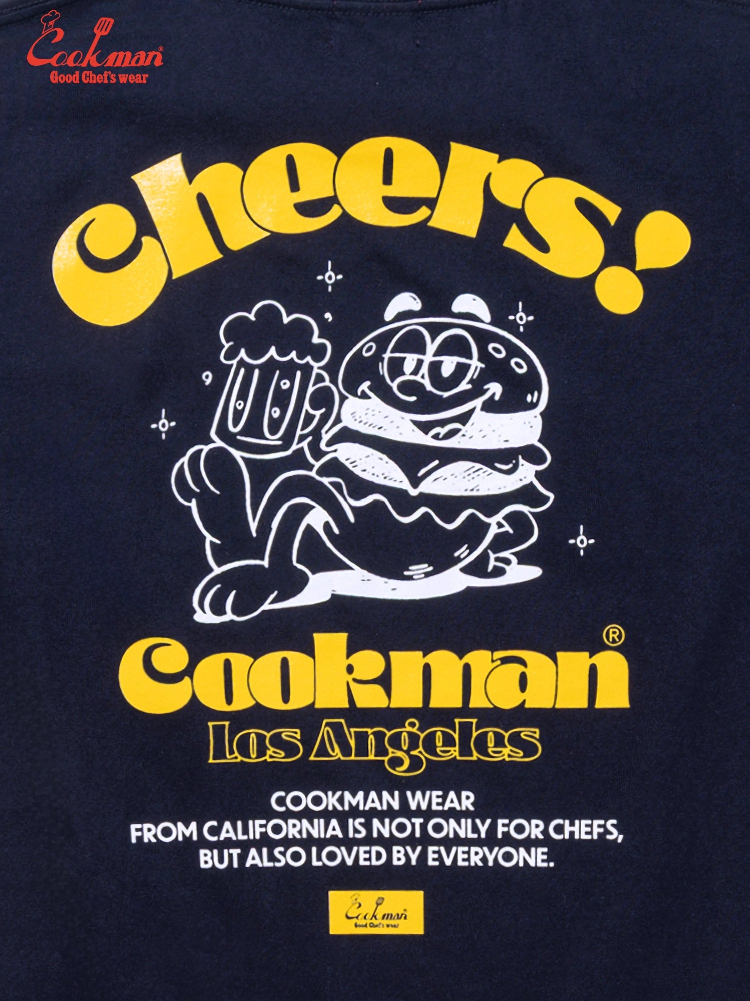 Tees - Cheers Burger : Navy