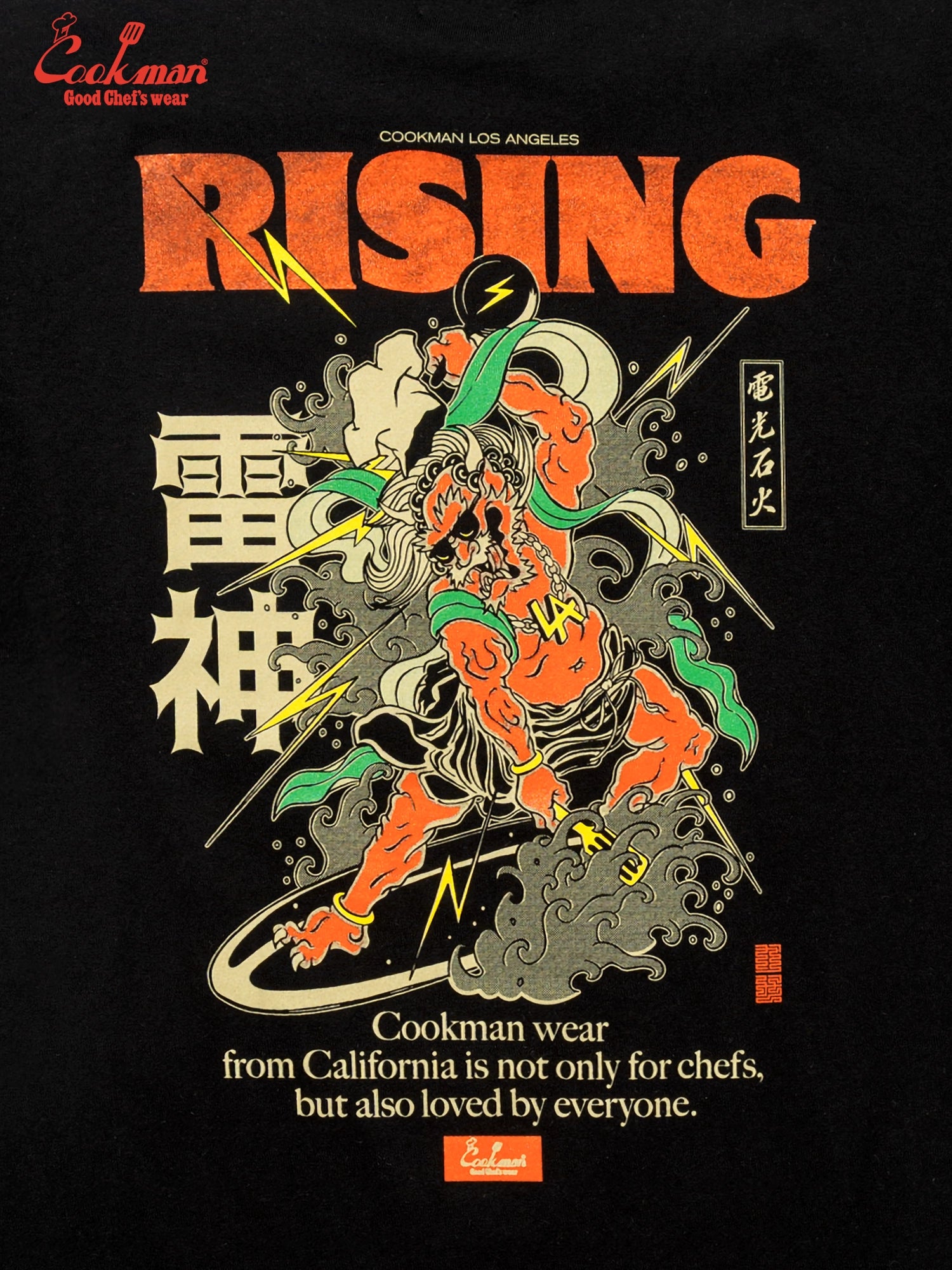 Tees - Rising : Black