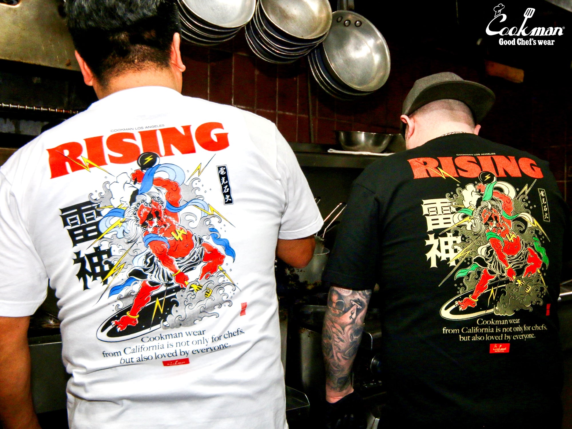 Tees - Rising : Black