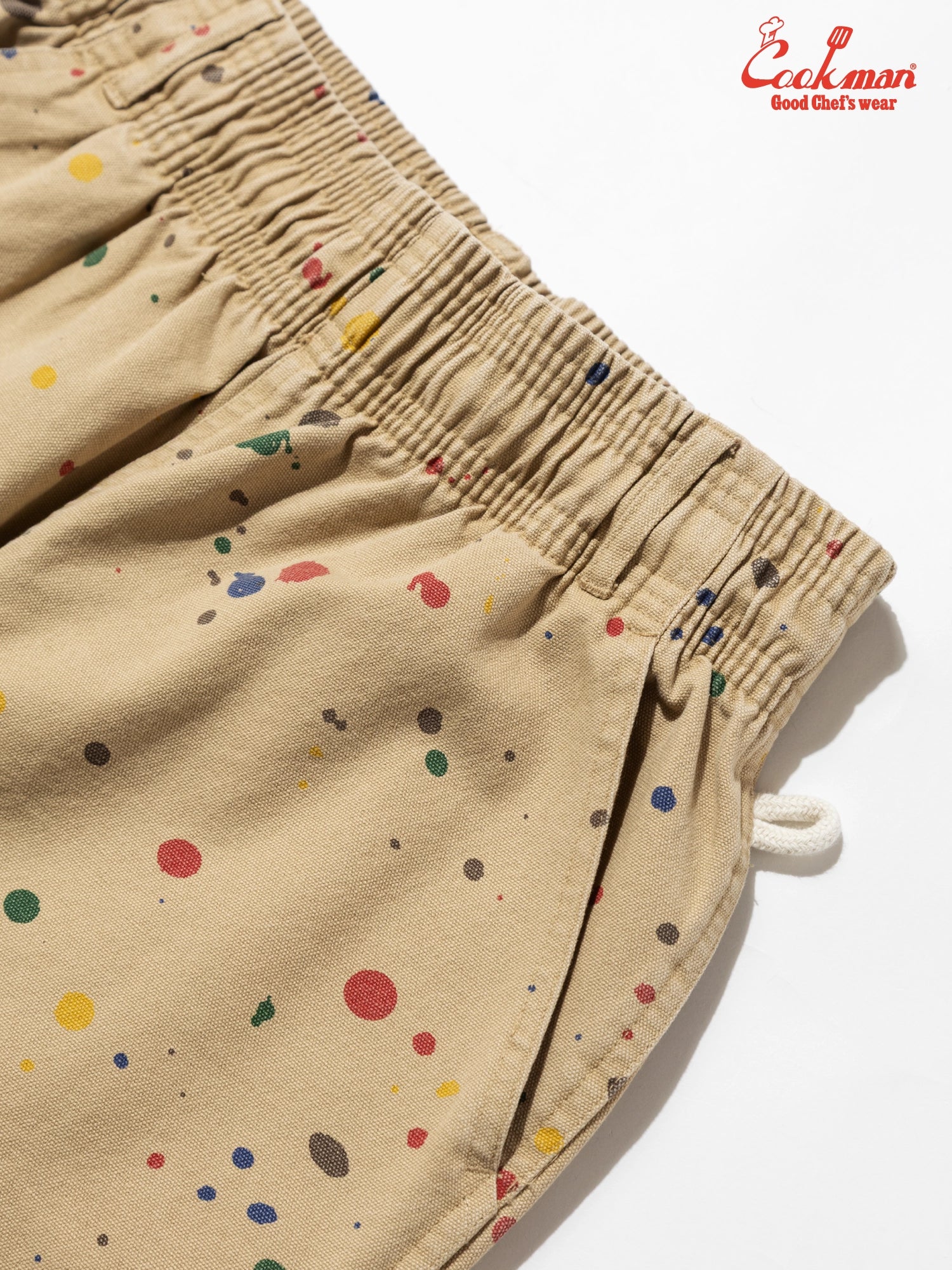 Cookman Carpenter's Pants : Washed duck canvas -  Sauce Splash