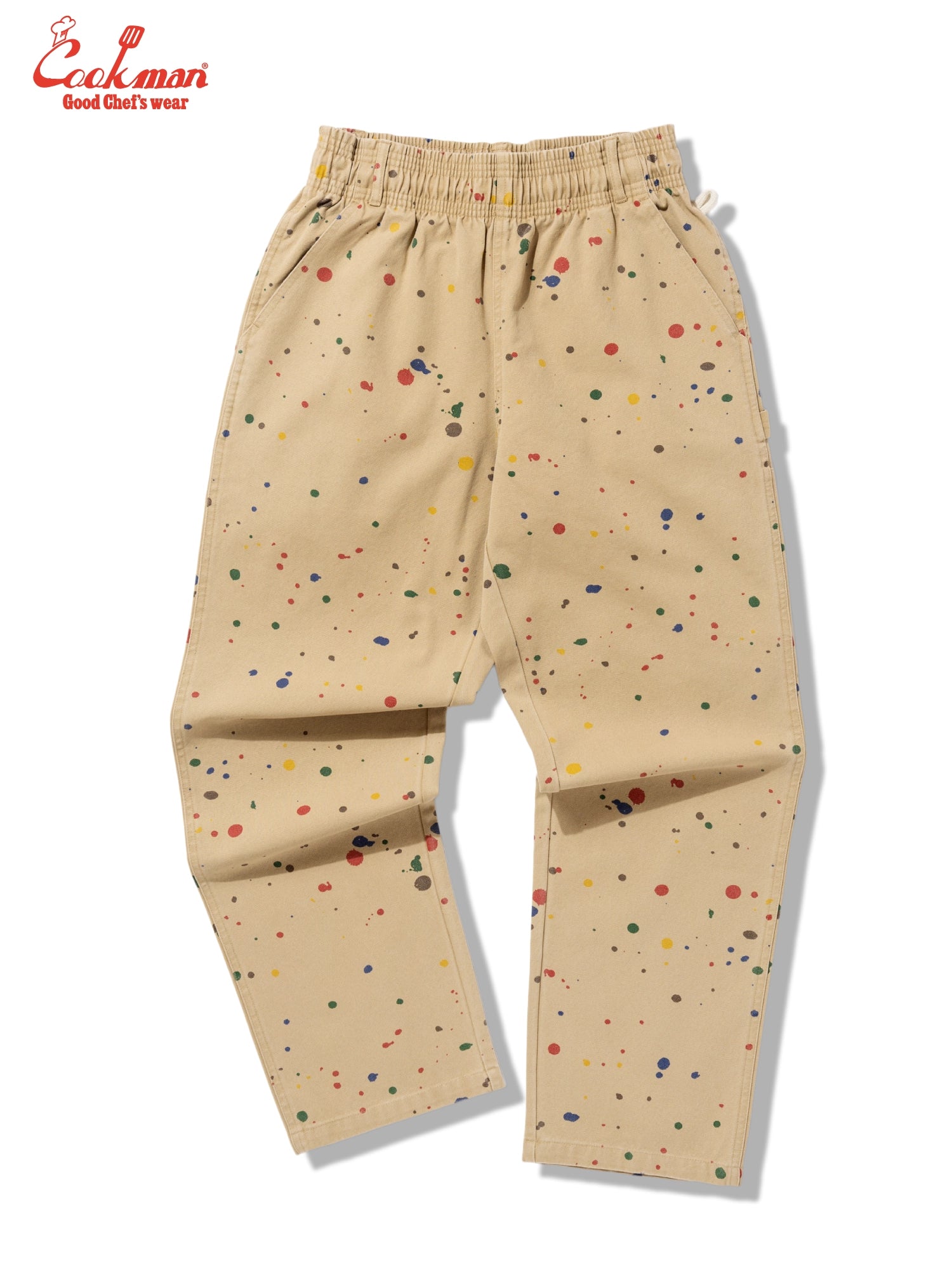Cookman Carpenter's Pants : Washed duck canvas -  Sauce Splash