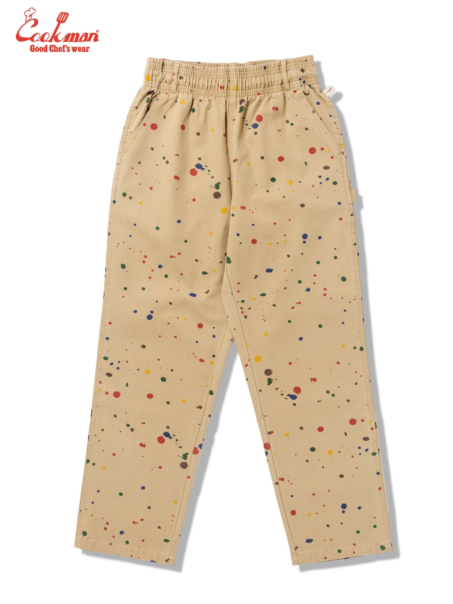 Cookman Carpenter's Pants : Washed duck canvas -  Sauce Splash