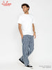 Chef Pants Semiwide -  PALAKA Check : Navy