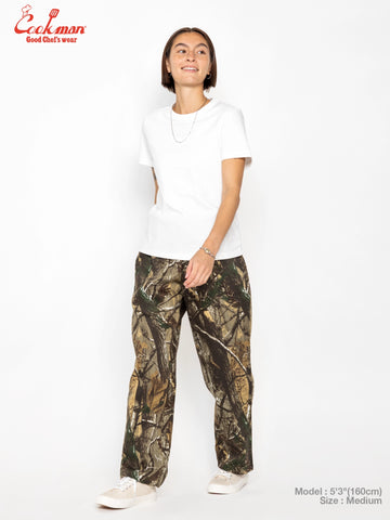 Cookman Chef Pants Semiwide -  Timber Camo