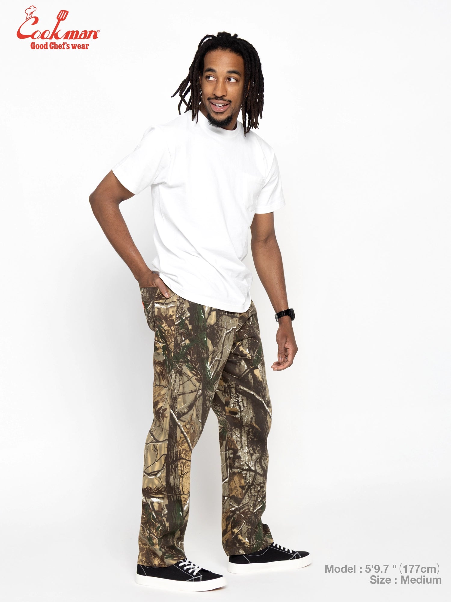 Chef Pants Semiwide -  Timber Camo