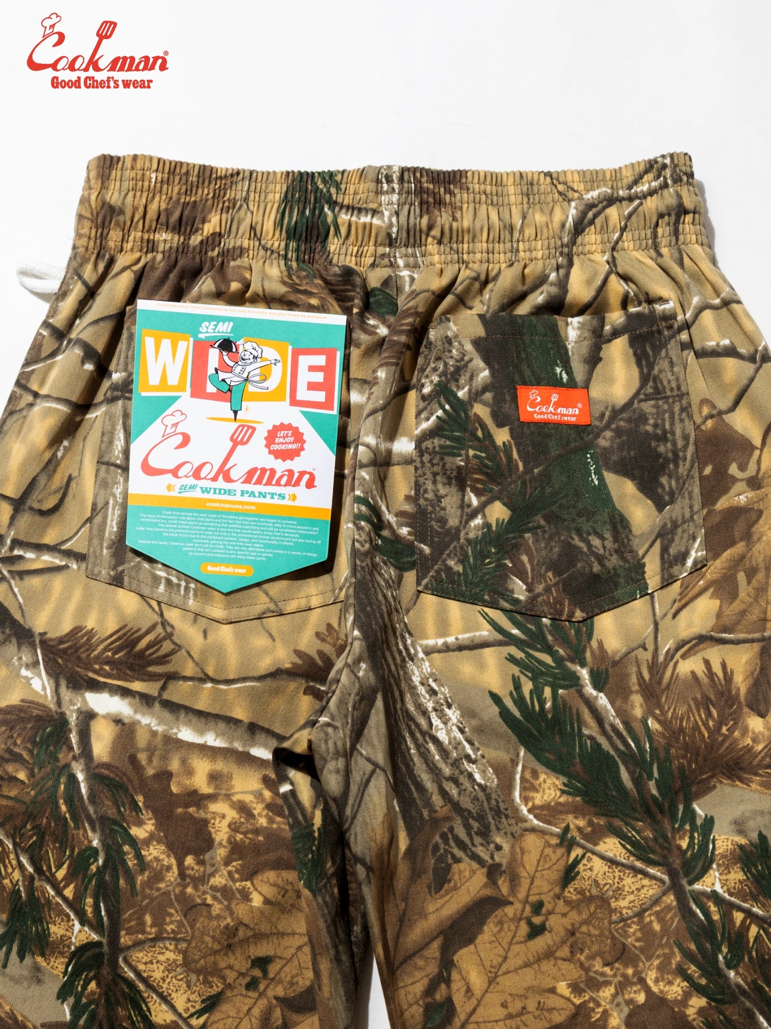 Chef Pants Semiwide -  Timber Camo