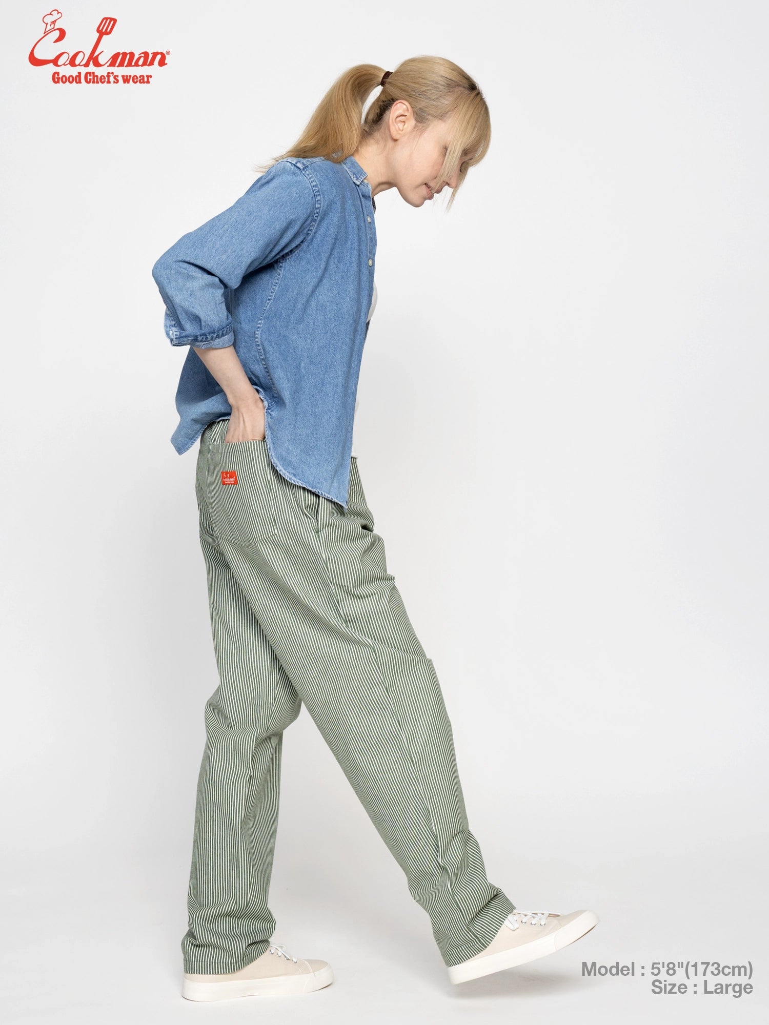 Cookman Chef Pants - Hickory : Green