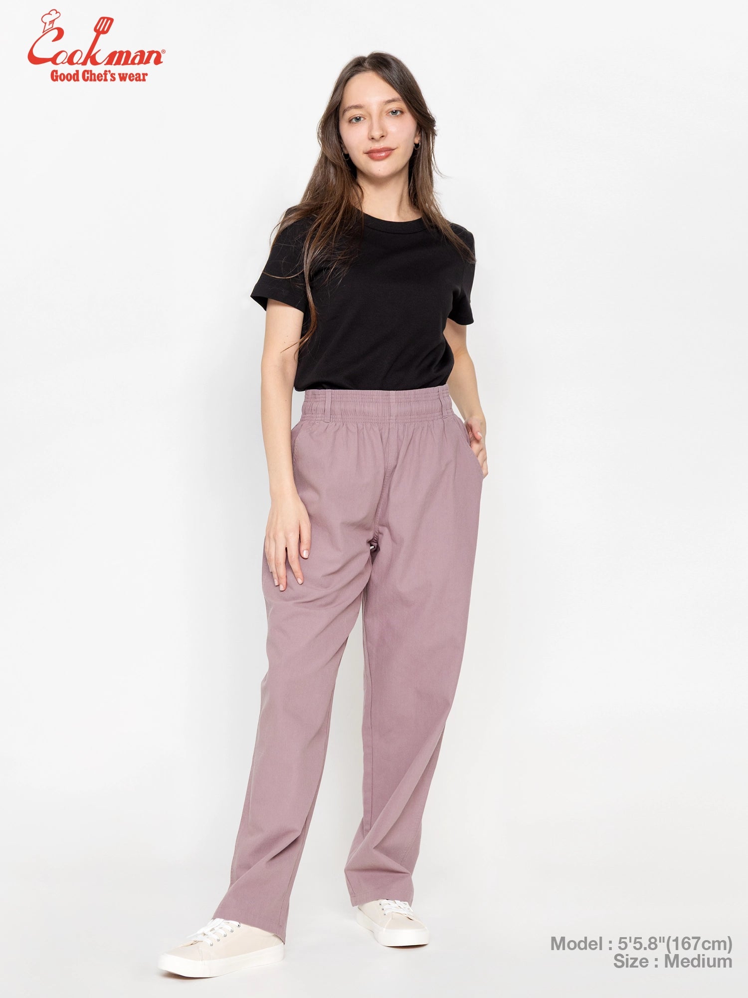 Cookman Carpenter's Pants :  Canvas - Grayish Pink