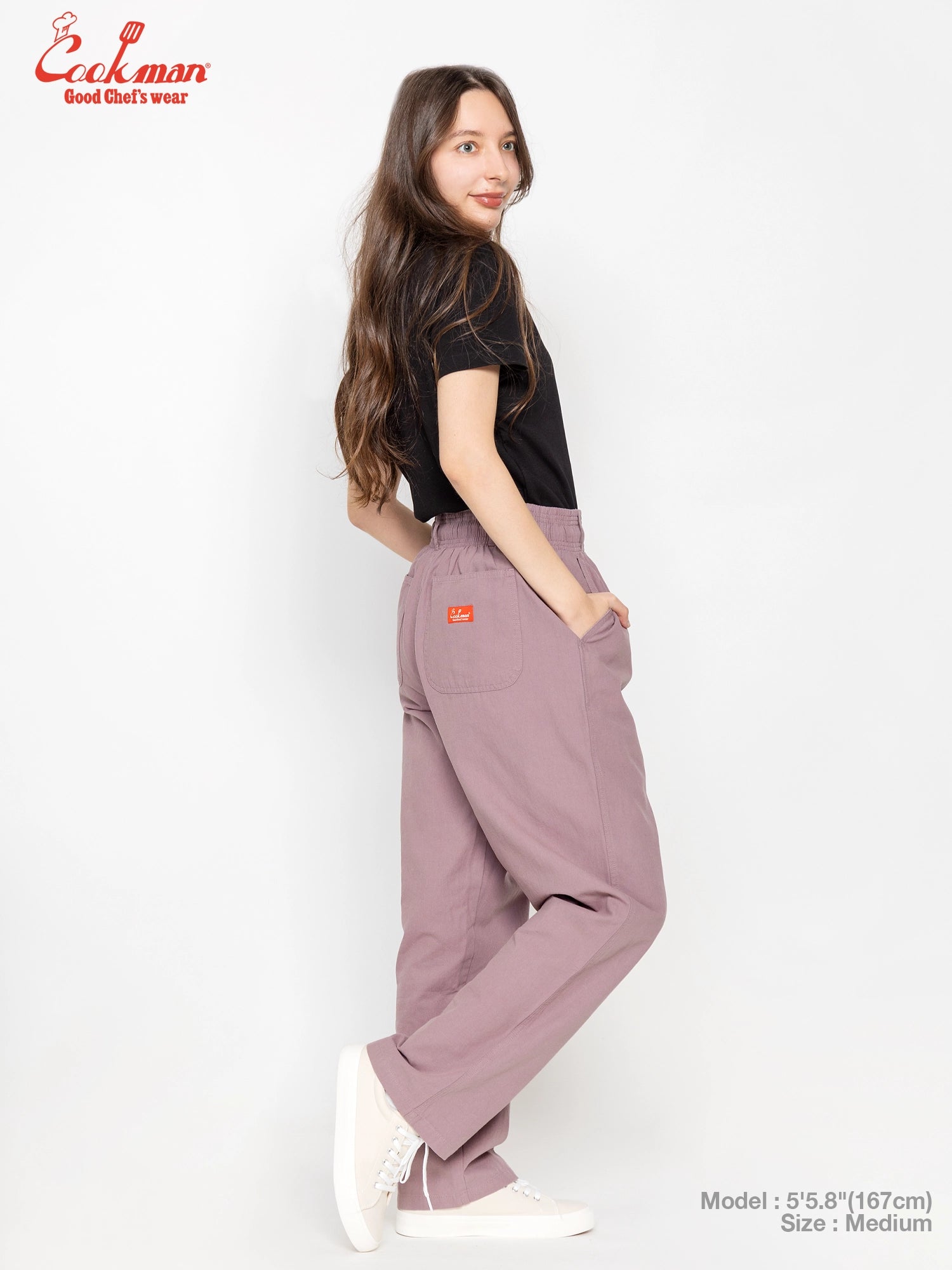 Cookman Carpenter's Pants :  Canvas - Grayish Pink