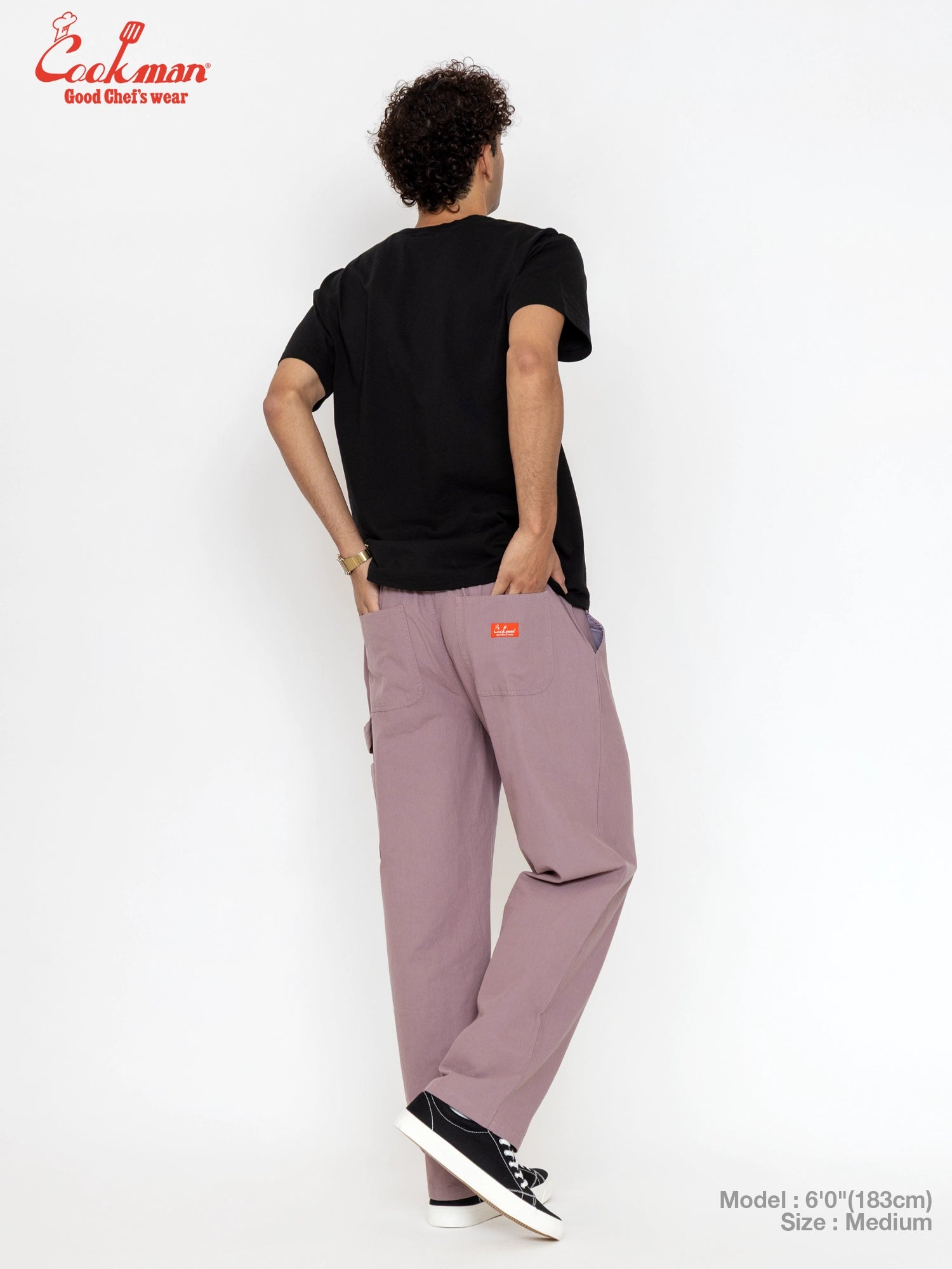Cookman Carpenter's Pants :  Canvas - Grayish Pink