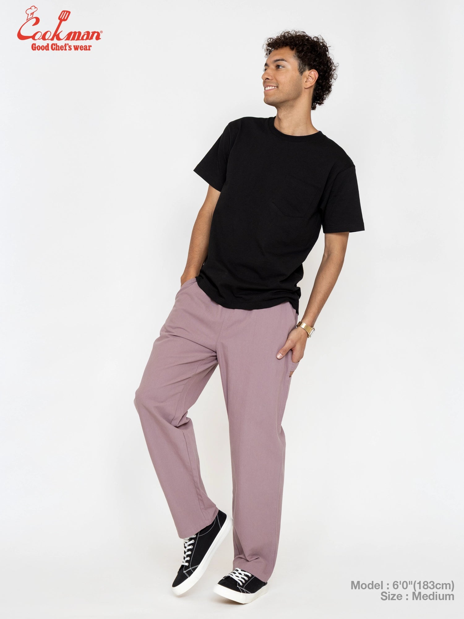 Cookman Carpenter's Pants :  Canvas - Grayish Pink