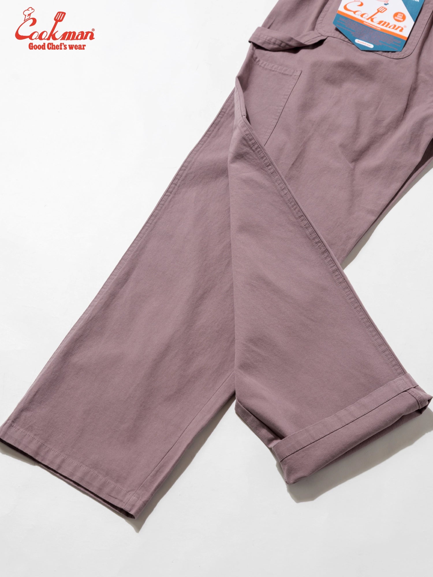 Cookman Carpenter's Pants :  Canvas - Grayish Pink