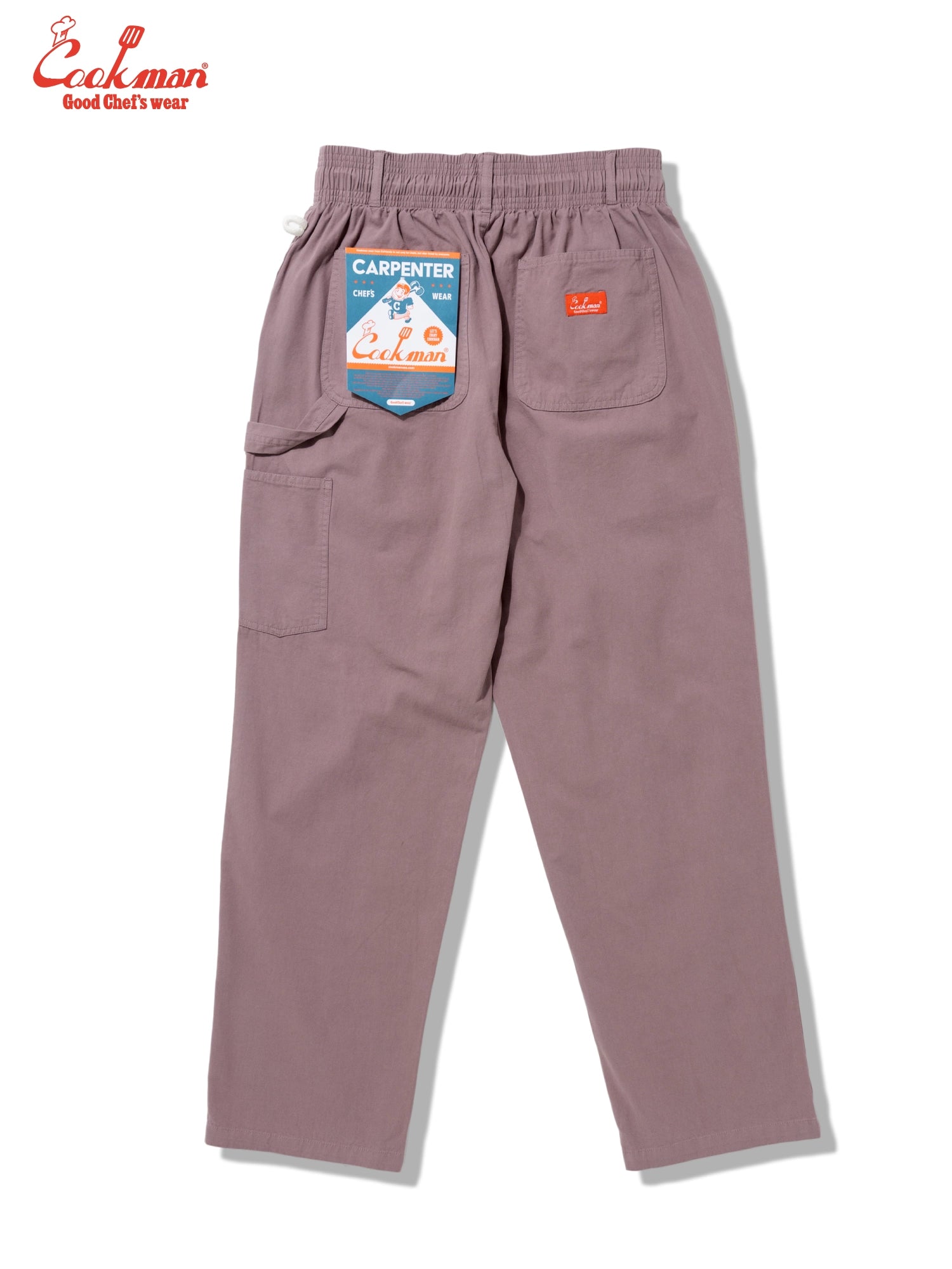 Cookman Carpenter's Pants :  Canvas - Grayish Pink