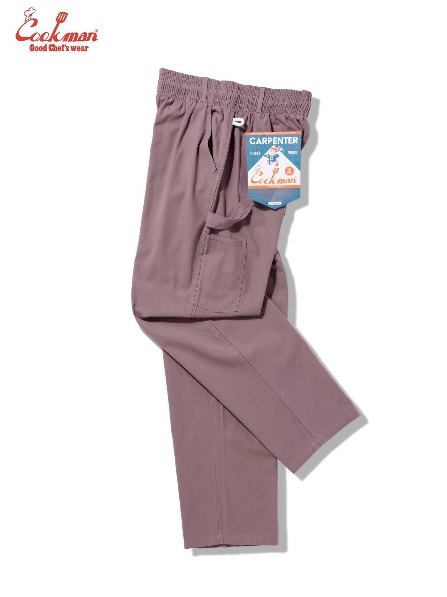 Cookman Carpenter's Pants :  Canvas - Grayish Pink