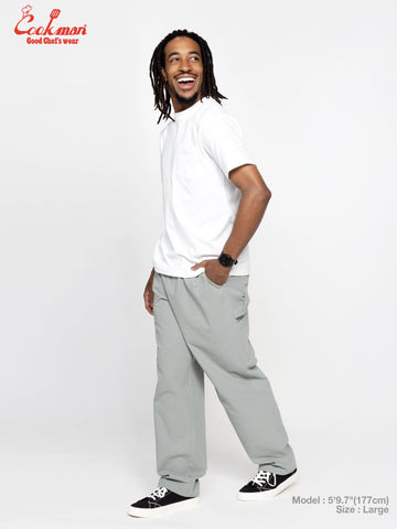 Cookman Carpenter's Pants :  Canvas - Still Water