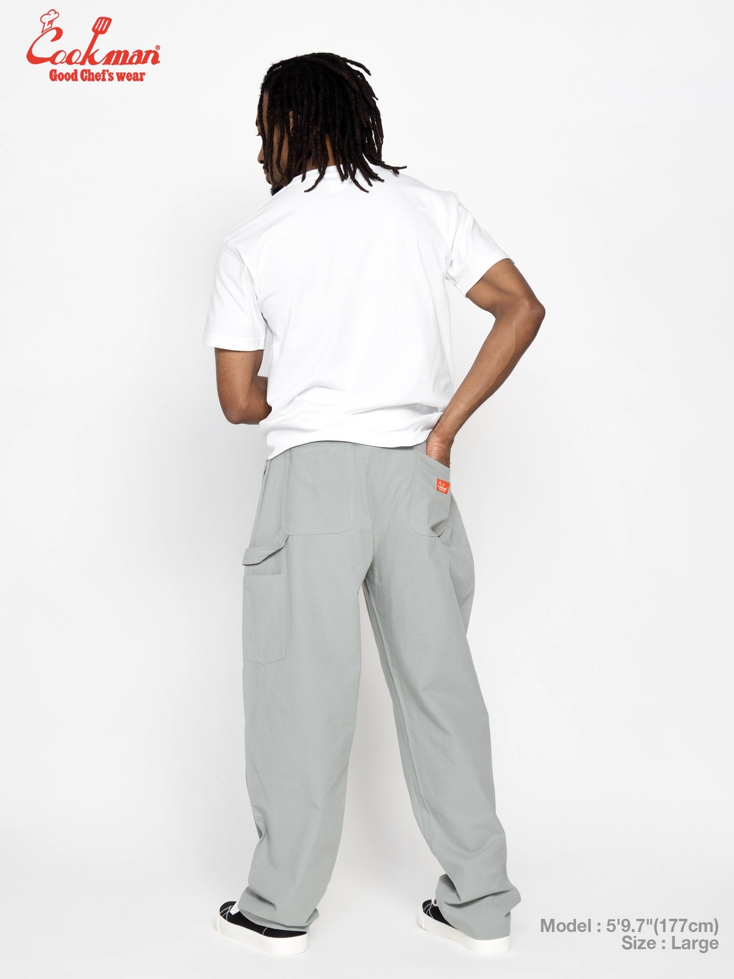 Cookman Carpenter's Pants :  Canvas - Still Water
