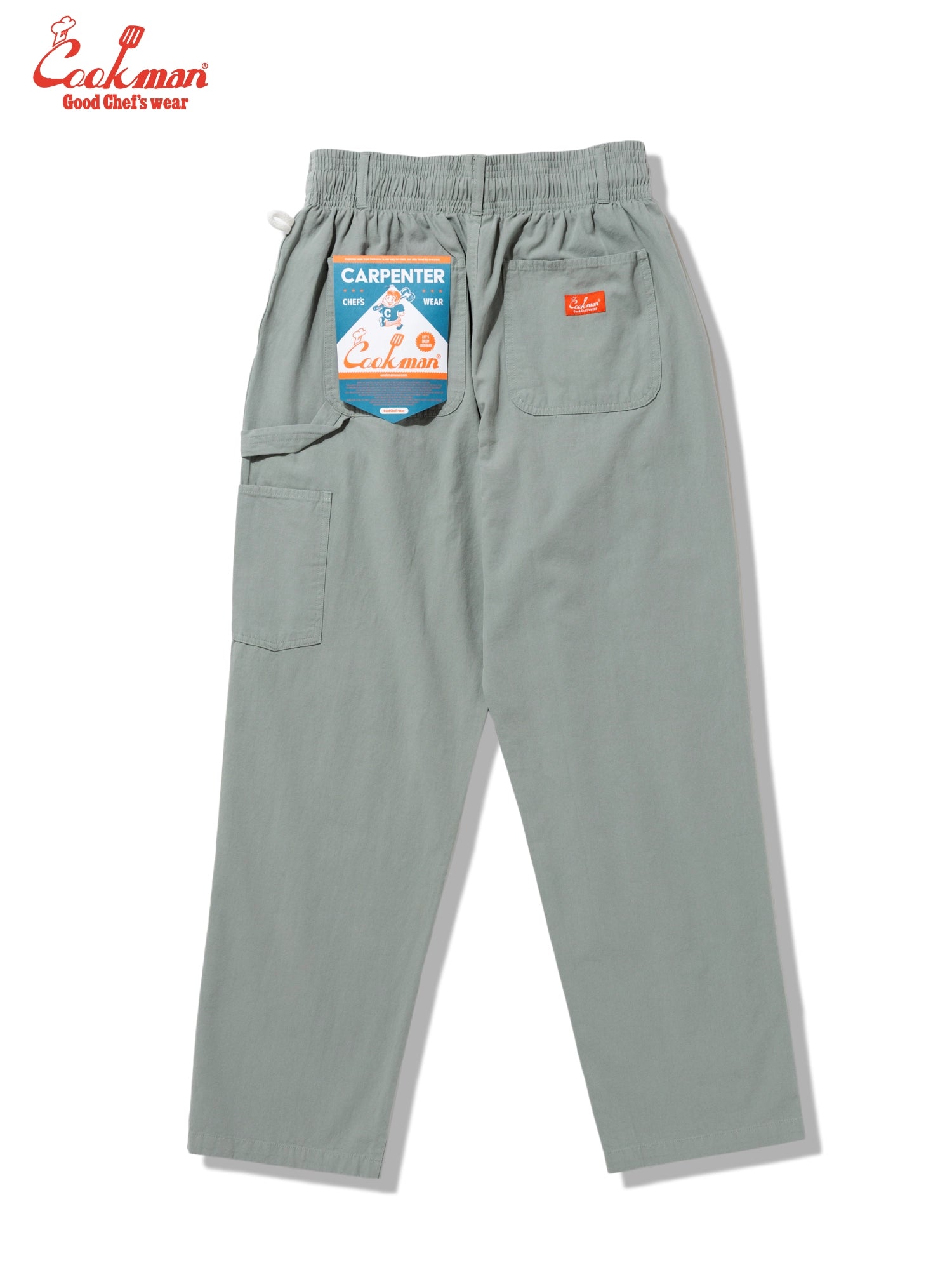 Cookman Carpenter's Pants :  Canvas - Still Water