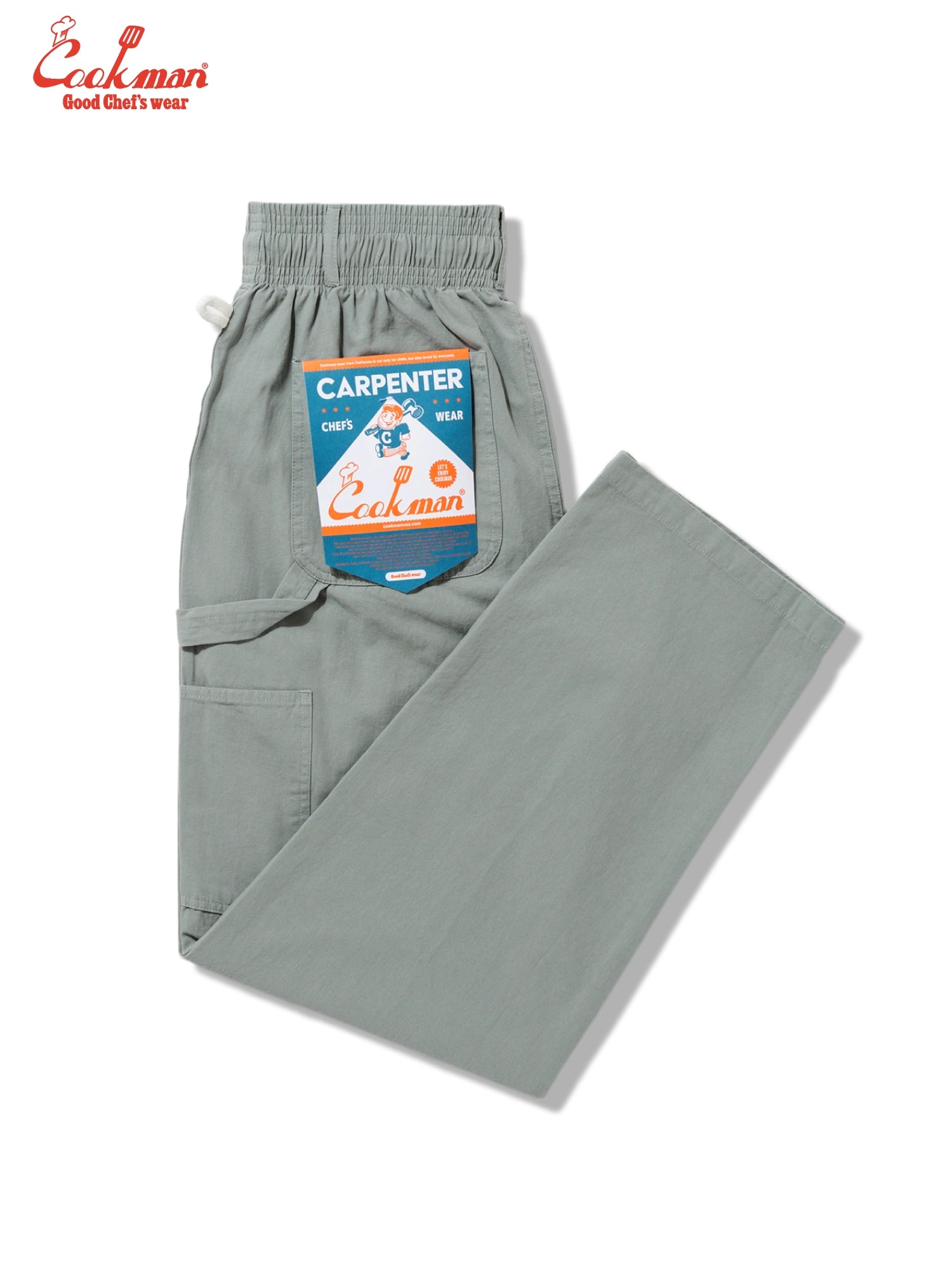 Cookman Carpenter's Pants :  Canvas - Still Water