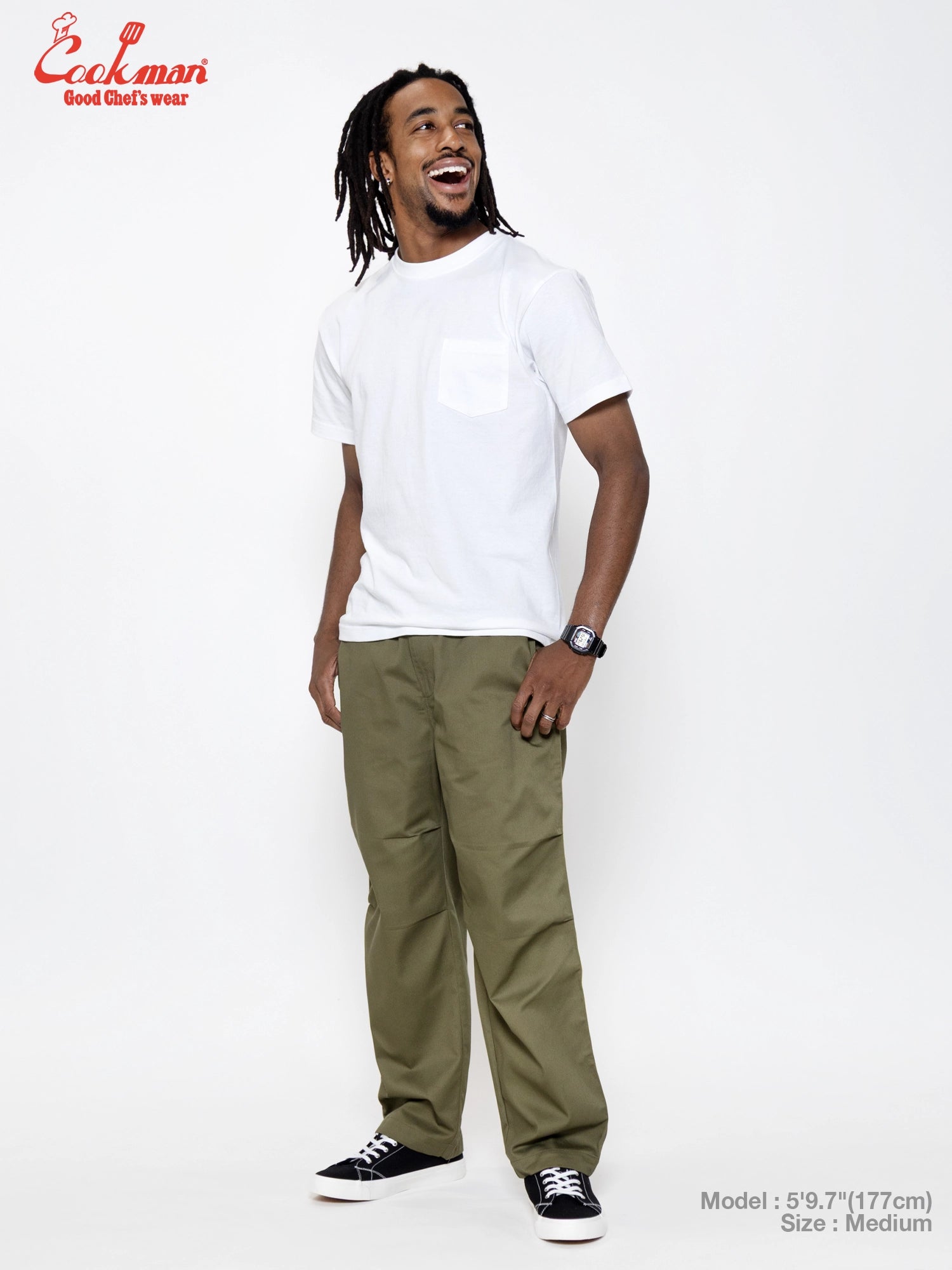Cookman Tactical Pants - Olive Green