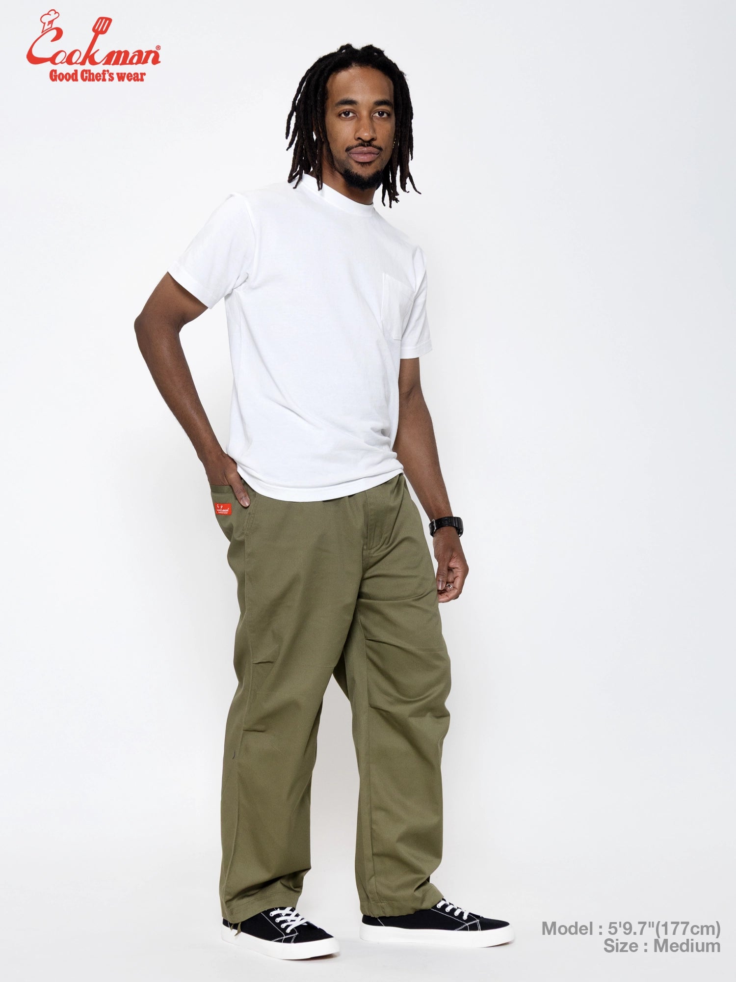 Cookman Tactical Pants - Olive Green