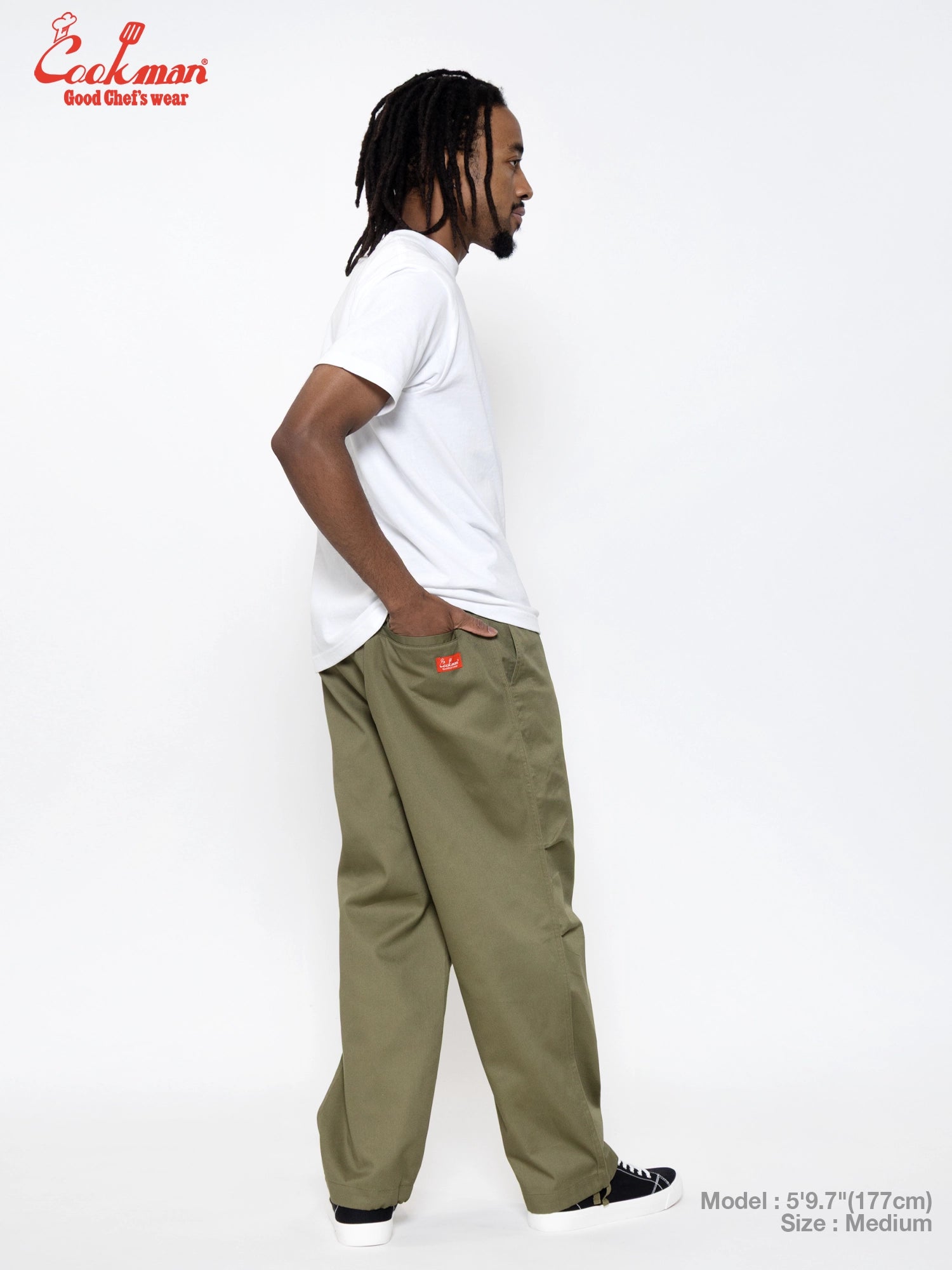 Cookman Tactical Pants - Olive Green