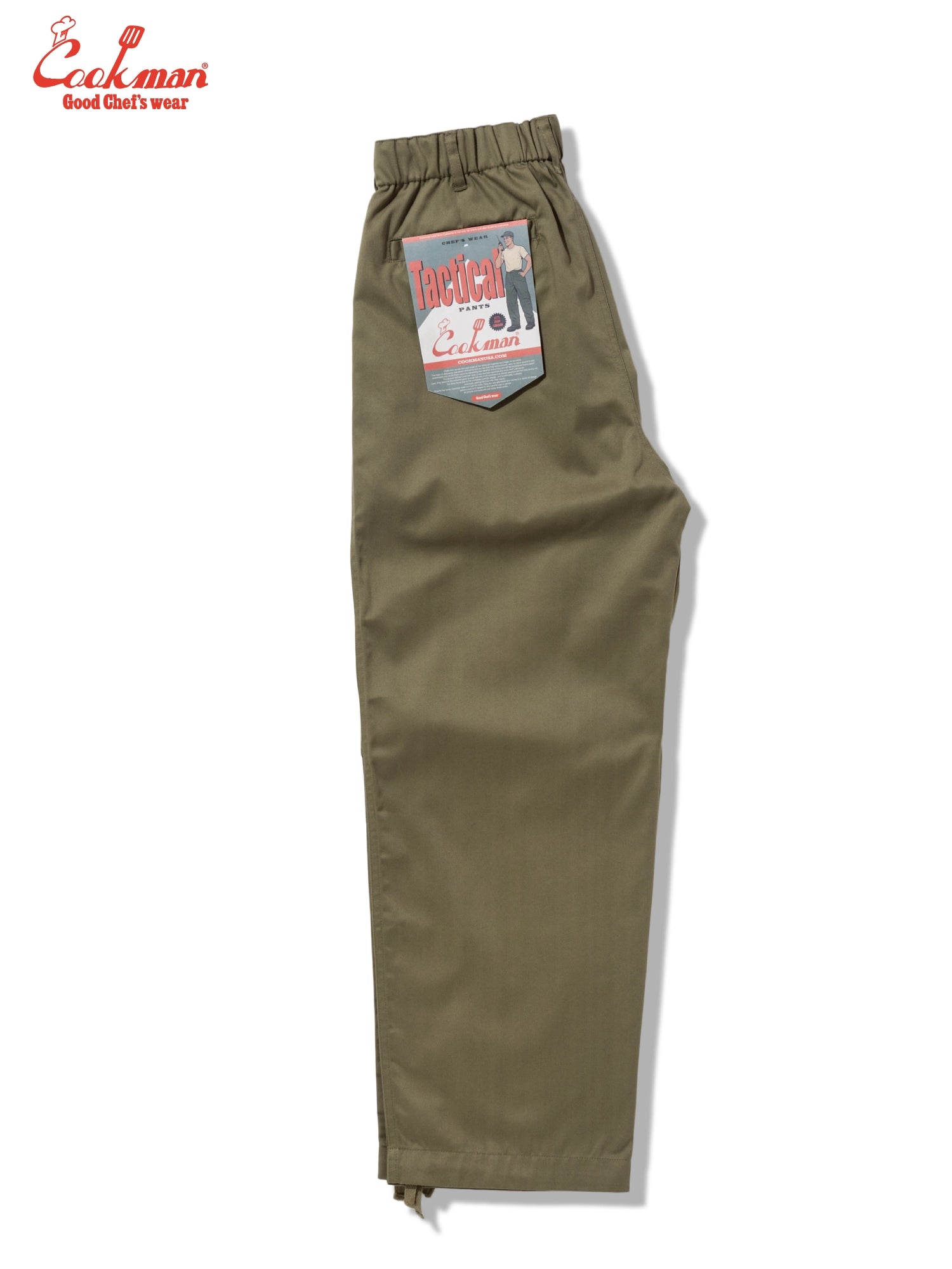 Cookman Tactical Pants - Olive Green