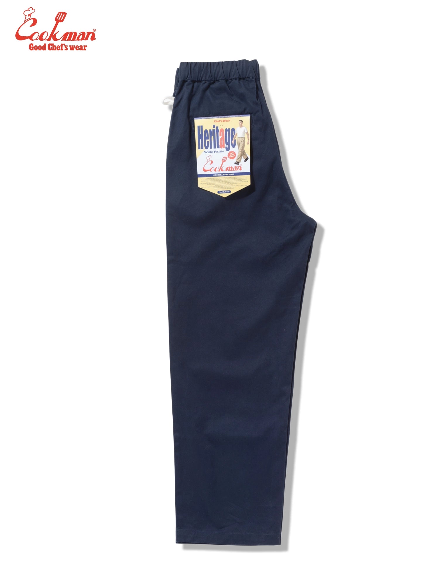 Cookman Heritage Wide Pants Heavy Twill - Navy