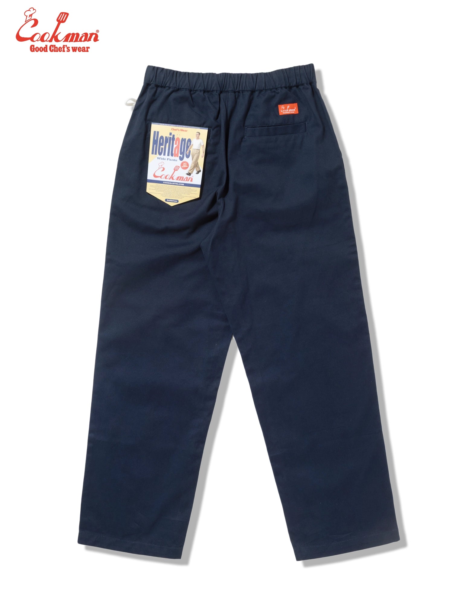 Cookman Heritage Wide Pants Heavy Twill - Navy