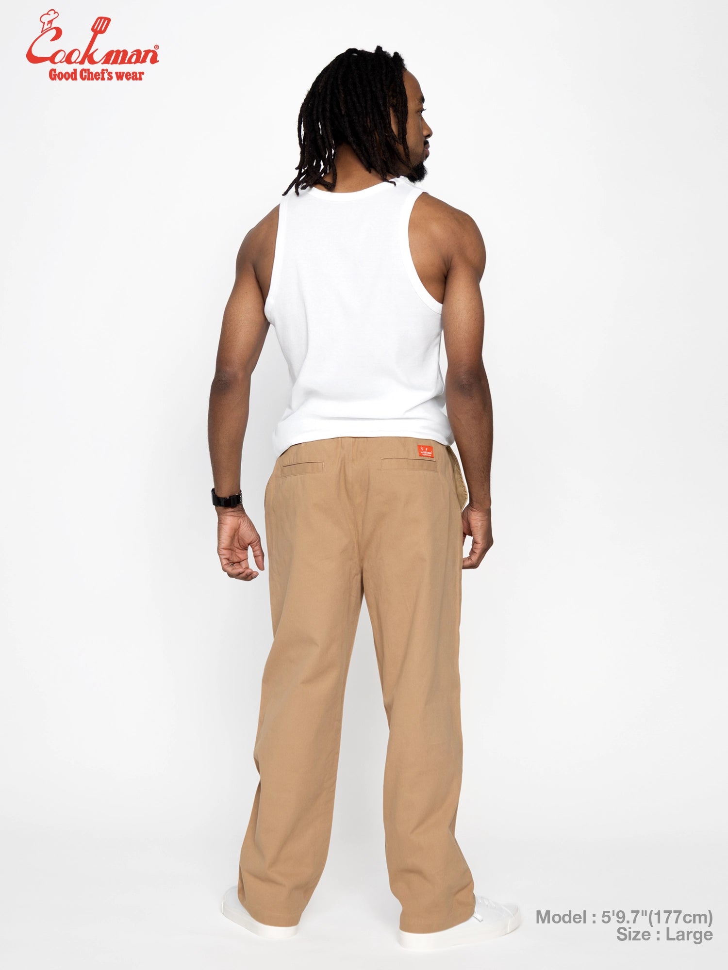 Cookman Heritage Wide Pants Heavy Twill - Beige