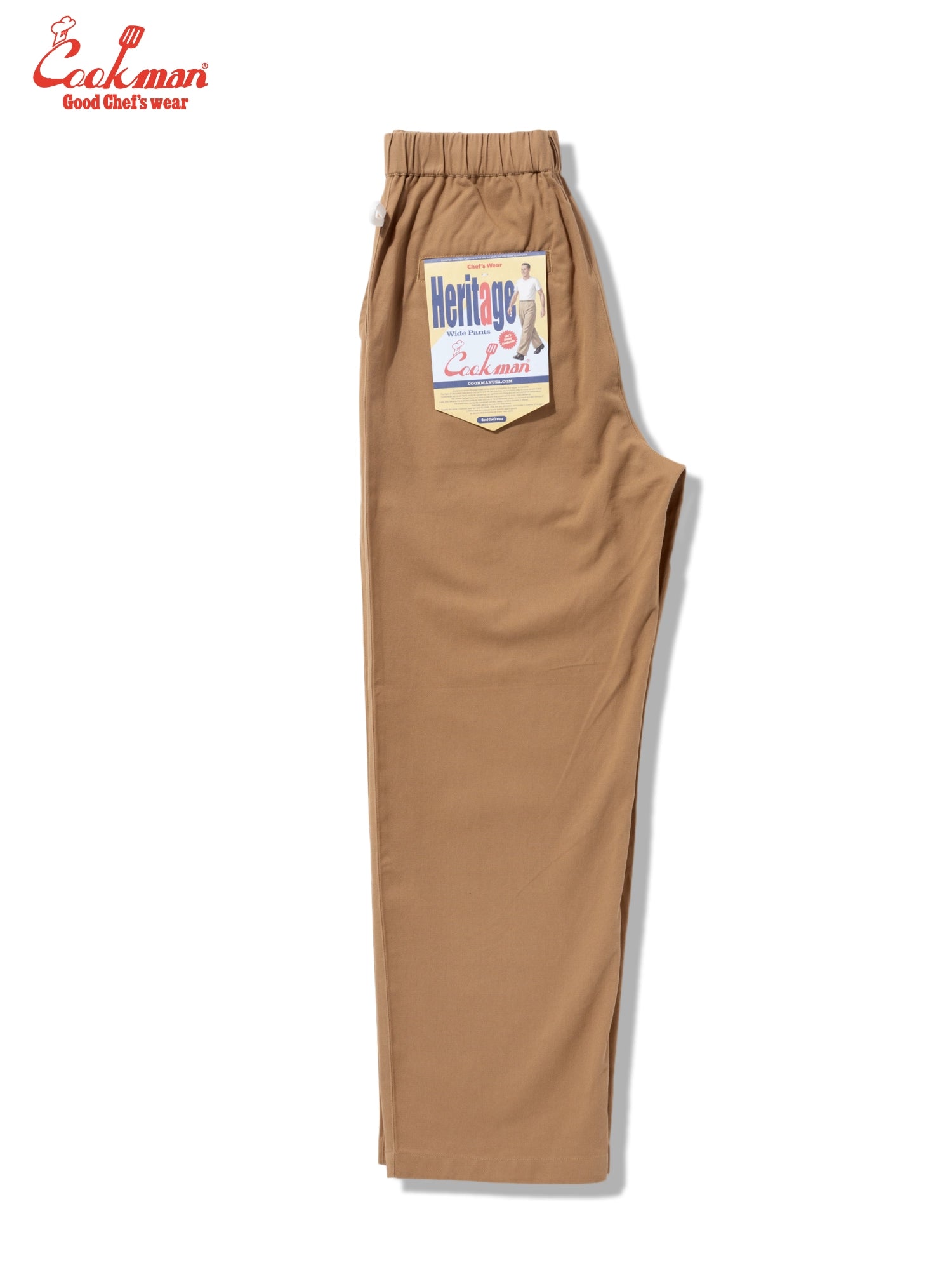 Cookman Heritage Wide Pants Heavy Twill - Beige
