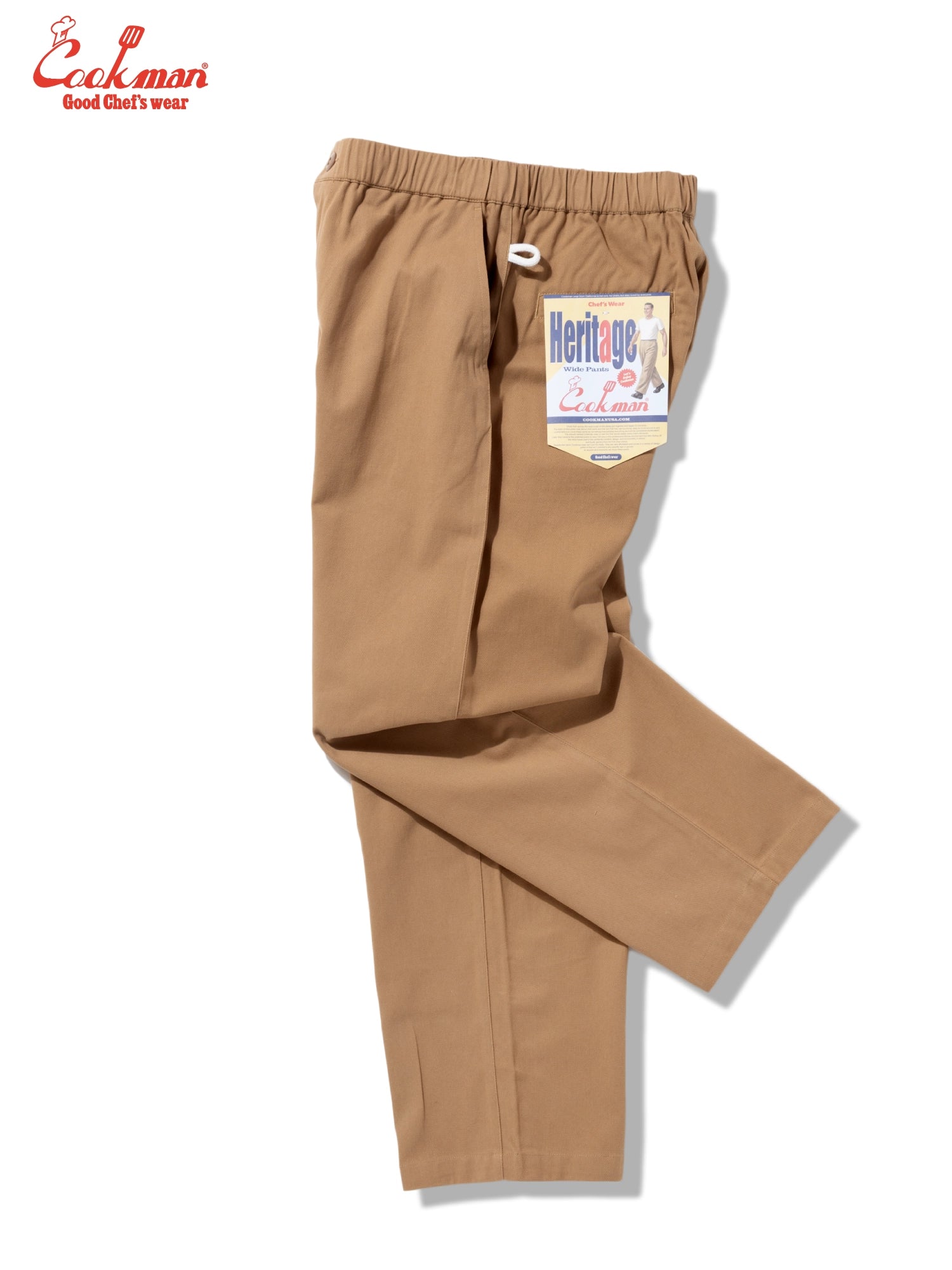 Cookman Heritage Wide Pants Heavy Twill - Beige