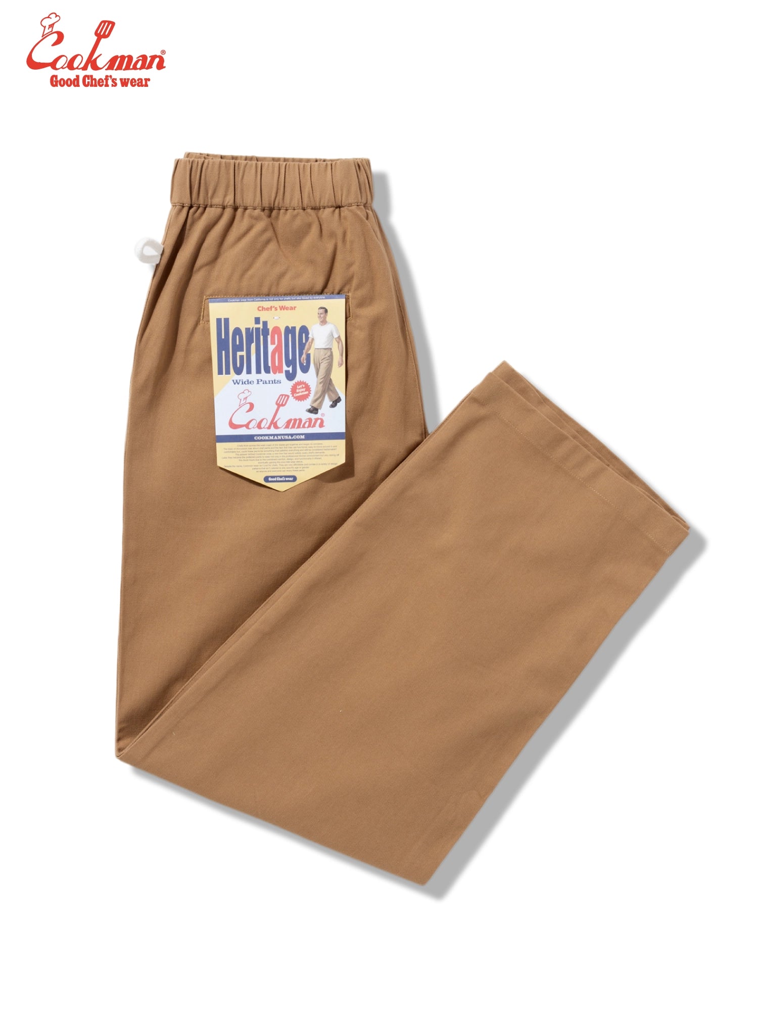 Cookman Heritage Wide Pants Heavy Twill - Beige