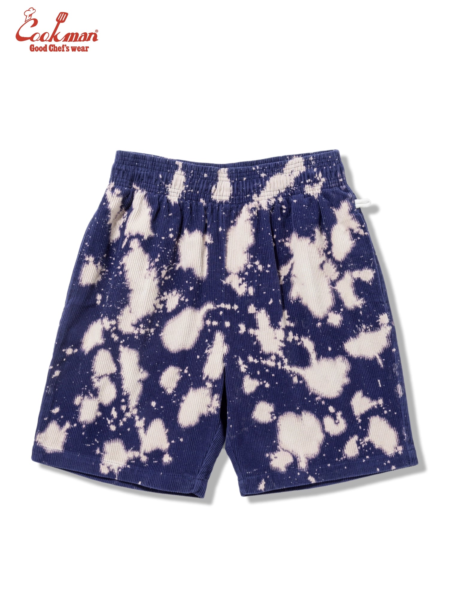 Chef Short Pants - Corduroy Bleach : Navy