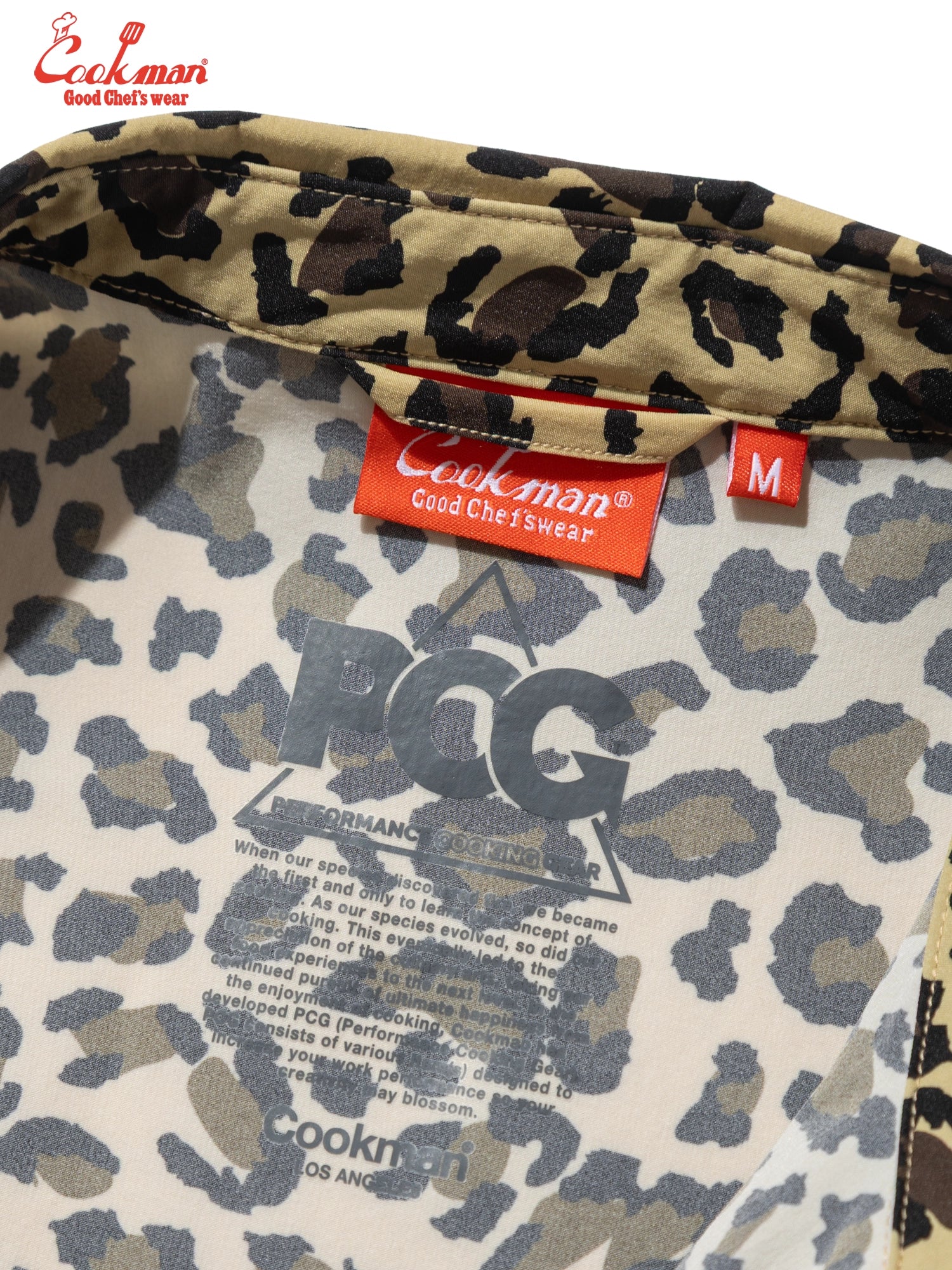 Work Shirts Short Sleeve Light -  Leopard : Beige
