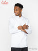 Chef Coat Long Sleeve Vented : White