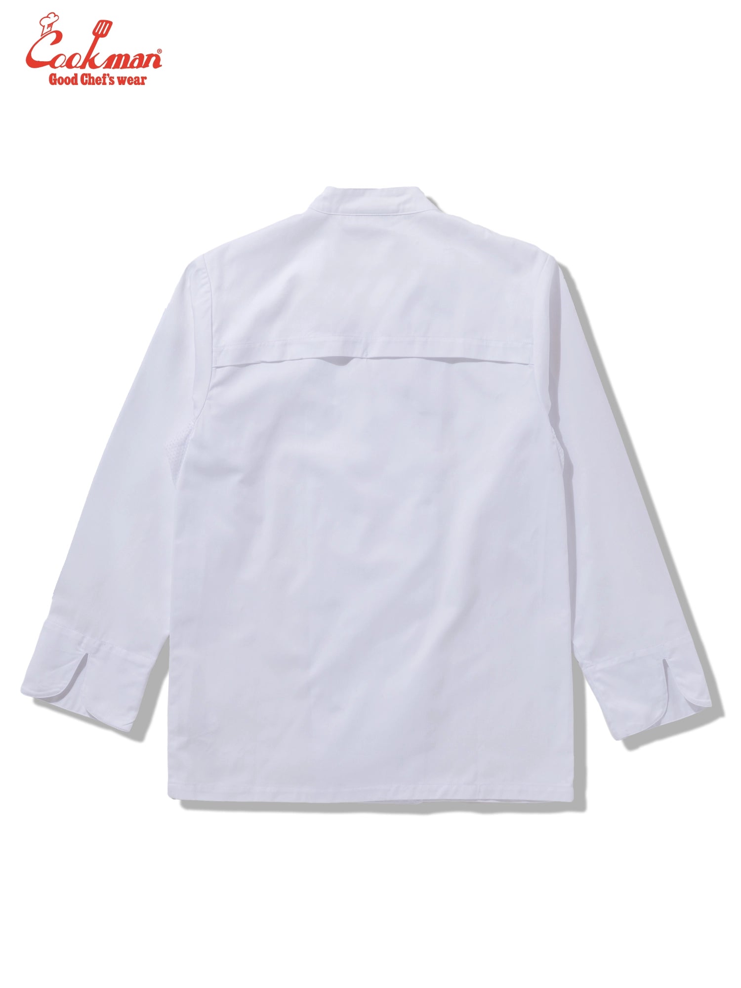 Chef Coat Long Sleeve Vented : White