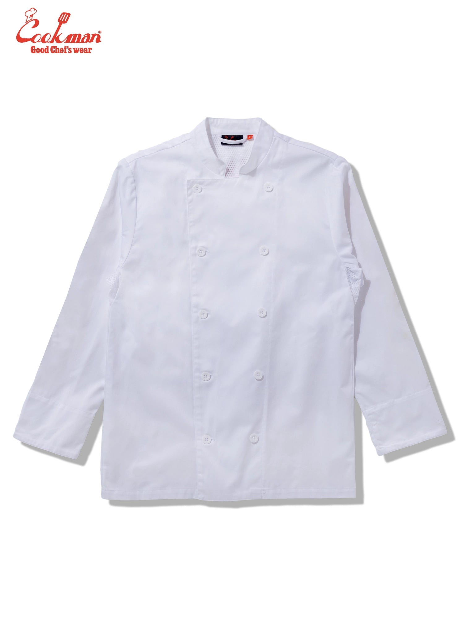 Chef Coat Long Sleeve Vented : White