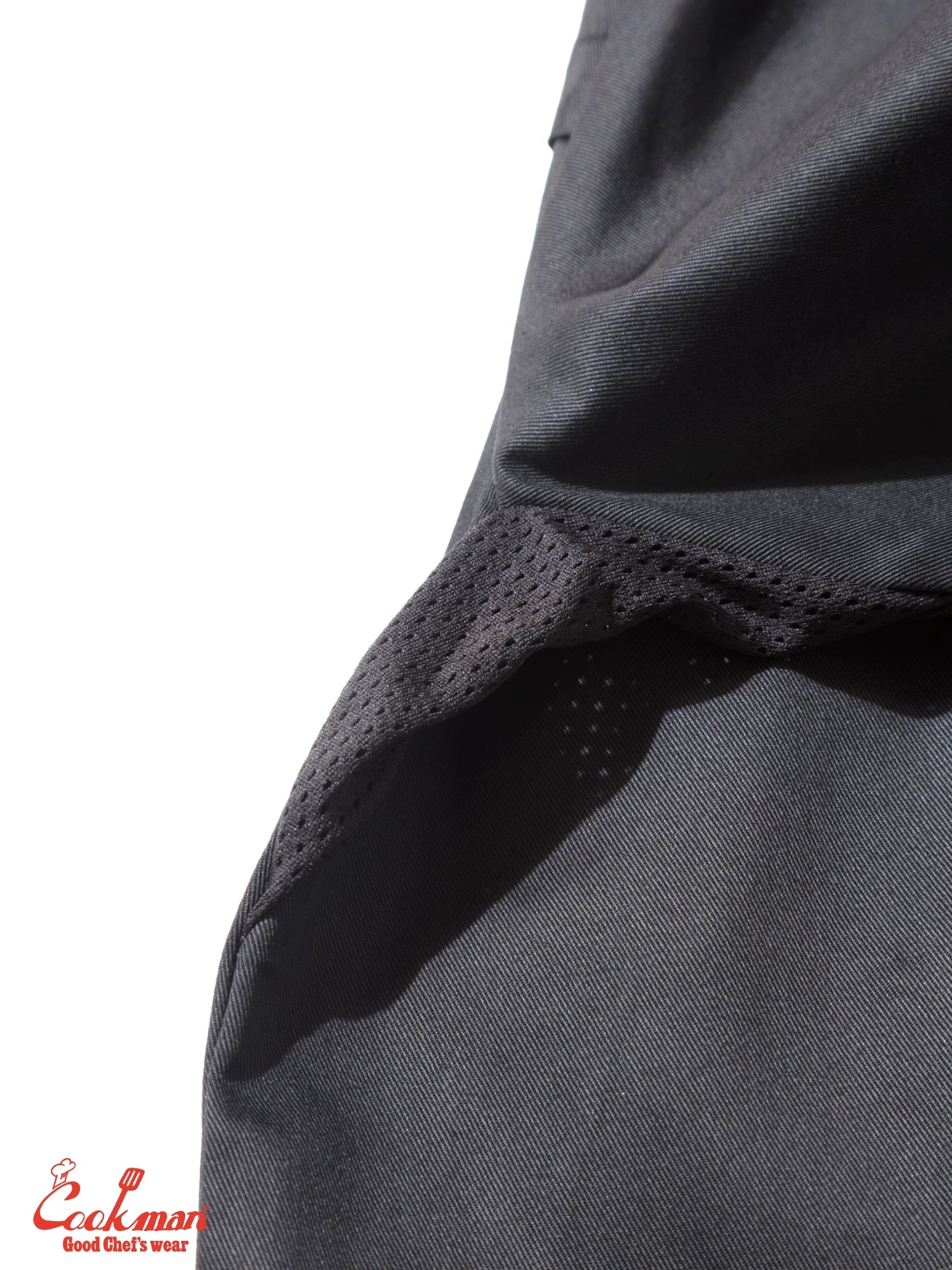 Chef Coat Long Sleeve Vented - Cutlery : Black