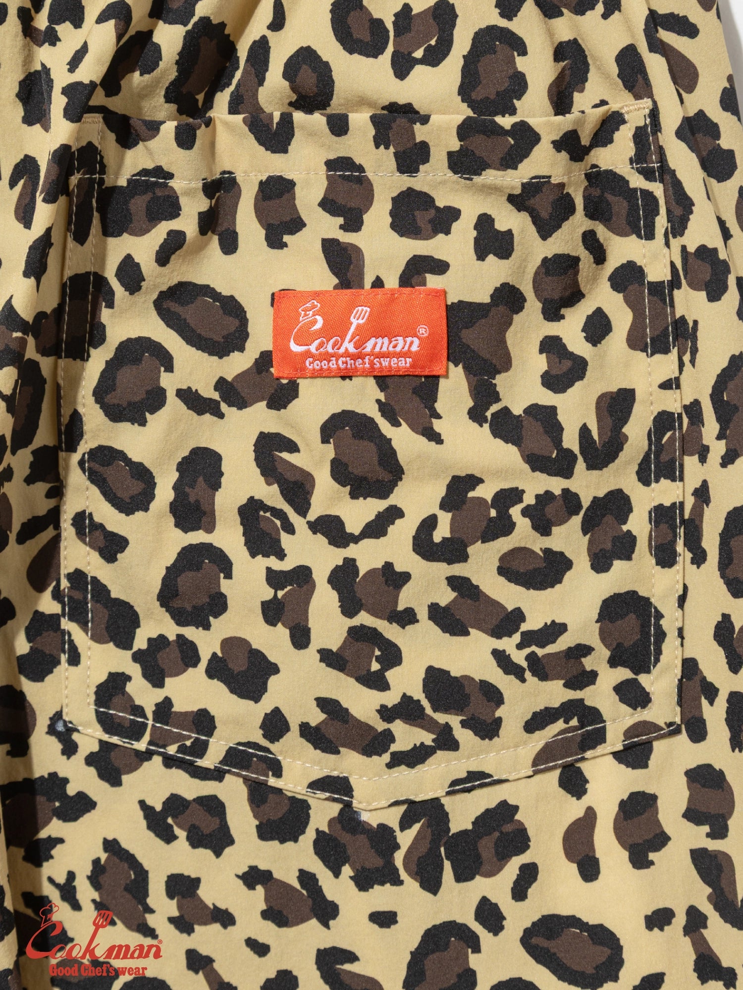 Chef Short Pants Light - Leopard : Beige