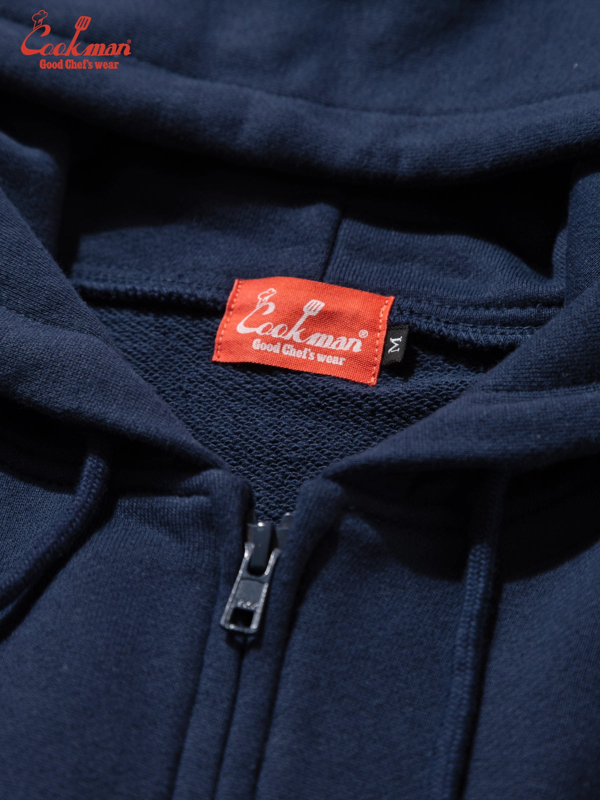 Zip-up Hoodie - Chef Hat LA : Navy