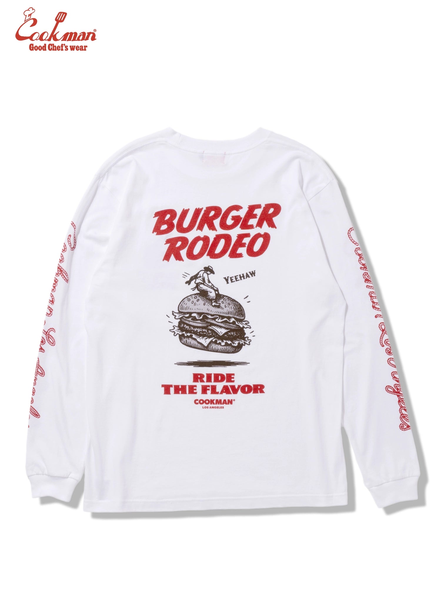 Long Sleeve Tees - Rodeo : White