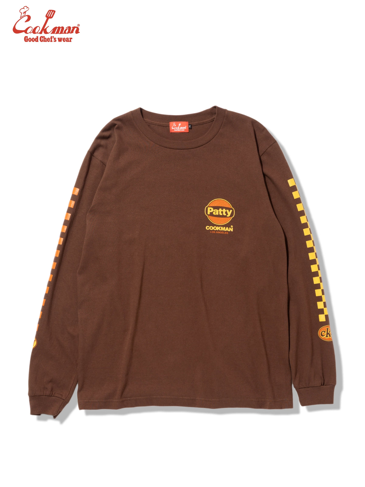 Long Sleeve Tees - Race : Dark Brown