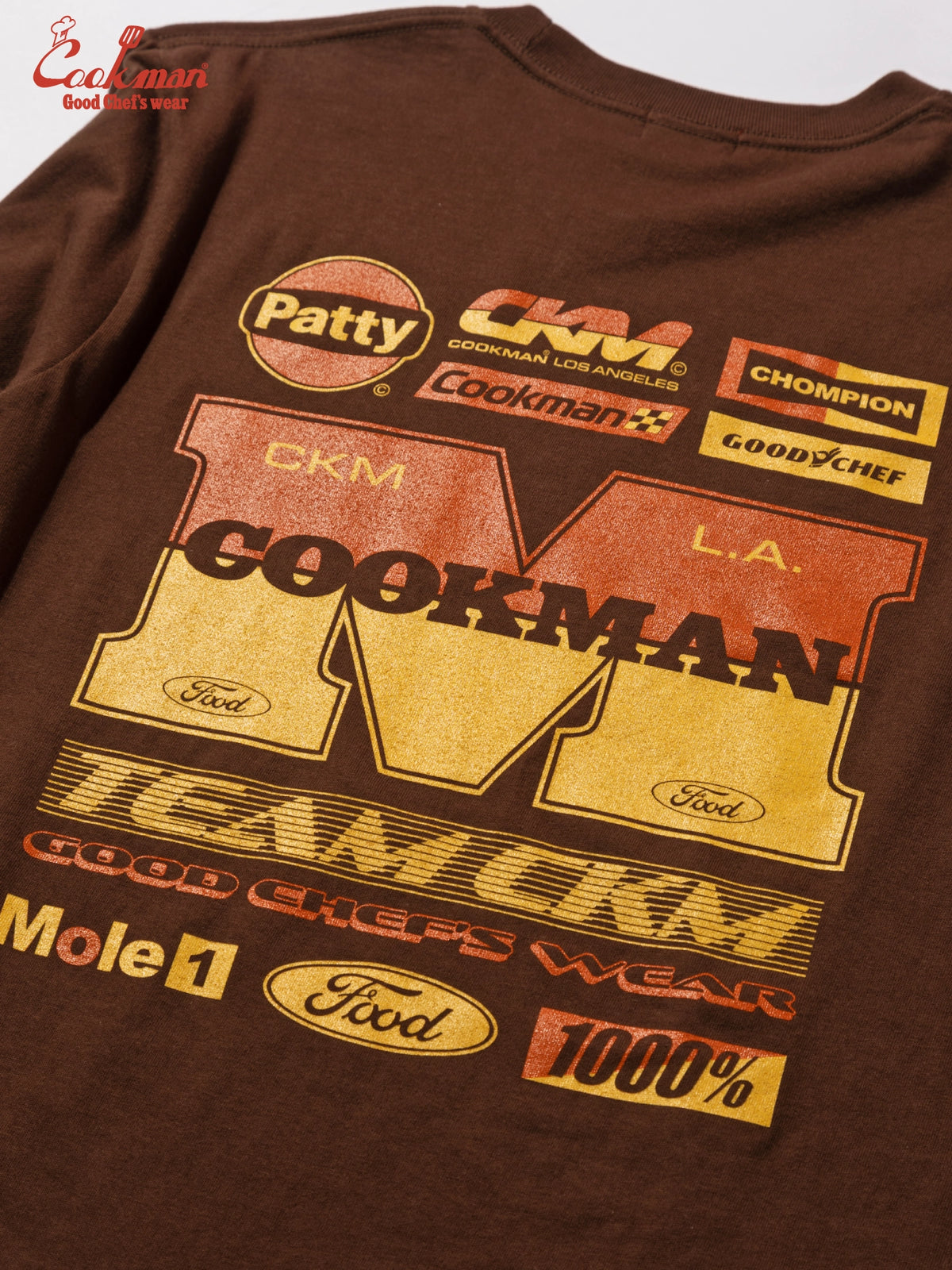 Long Sleeve Tees - Race : Dark Brown