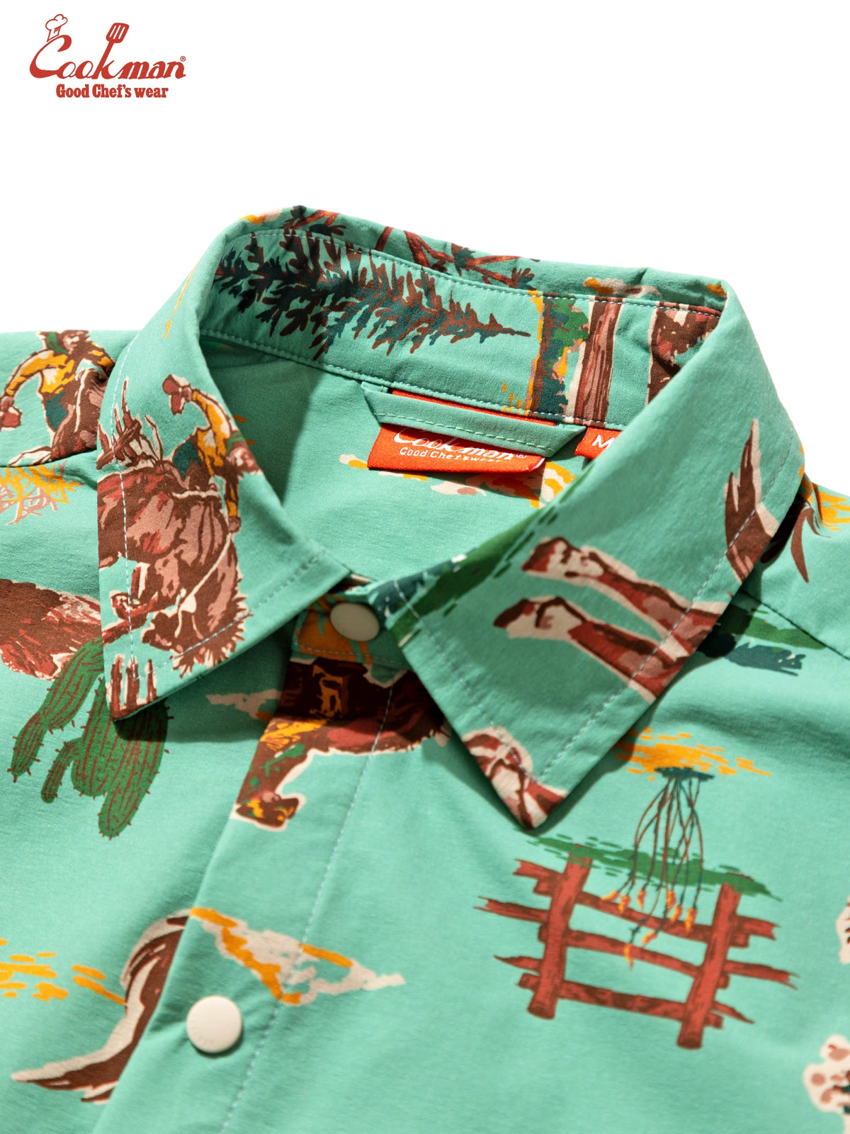 Work Shirts Long Sleeve - Western : Light Blue