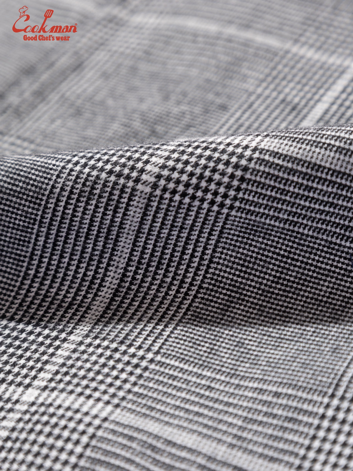 Delivery Jacket With Lining - Glen Check Black