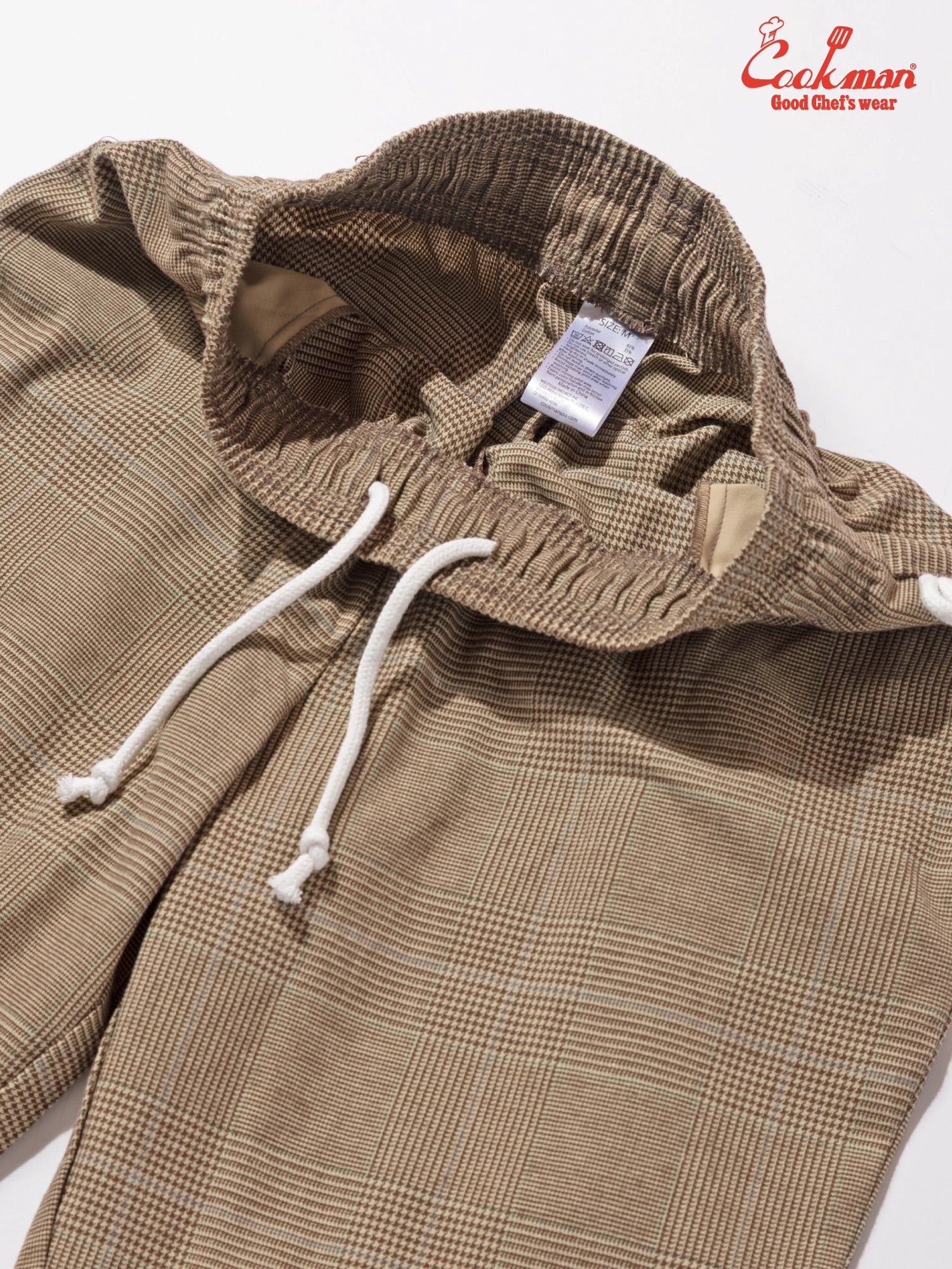 Chef Pants - Glen Check : Brown
