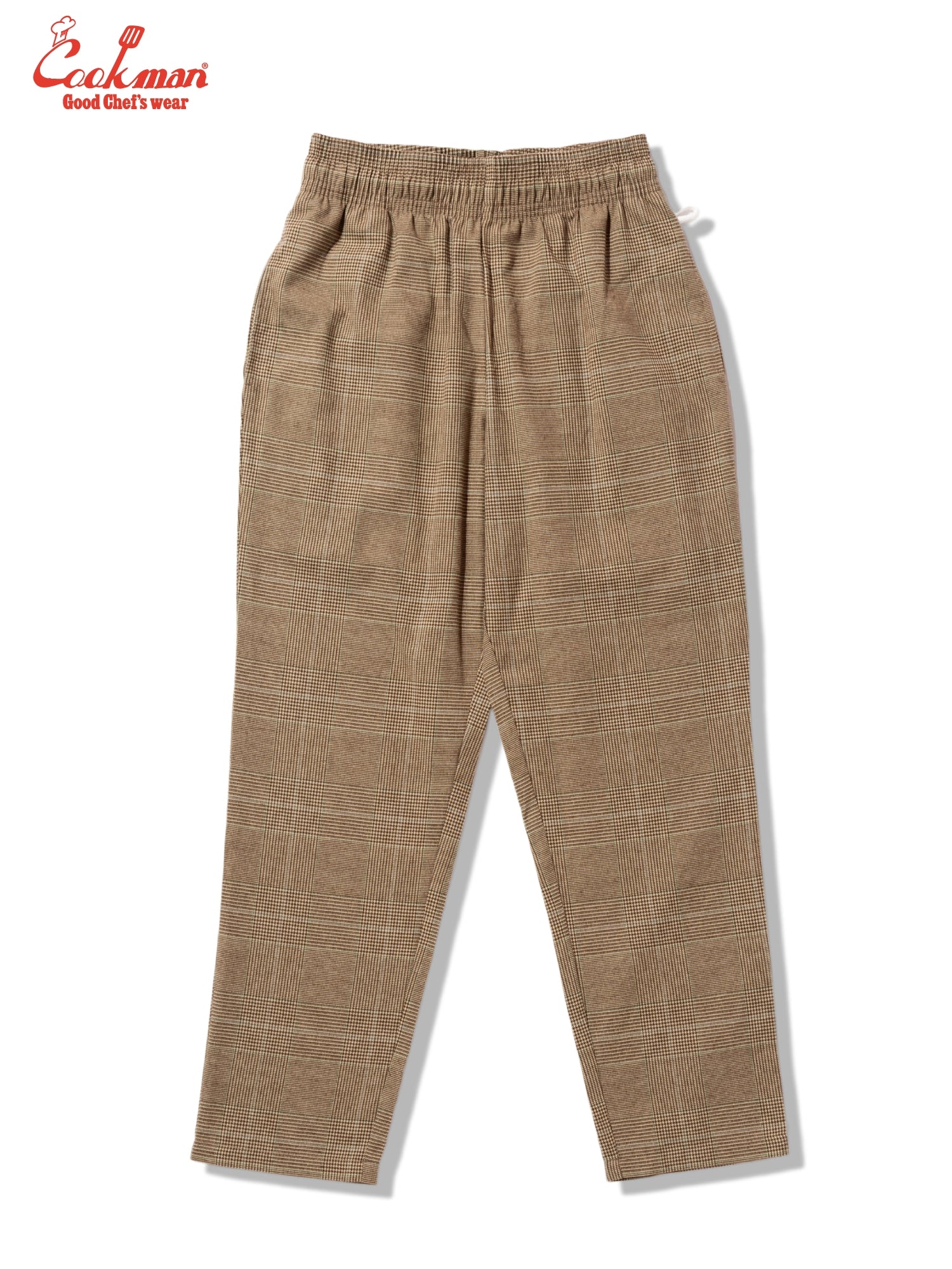 Chef Pants - Glen Check : Brown