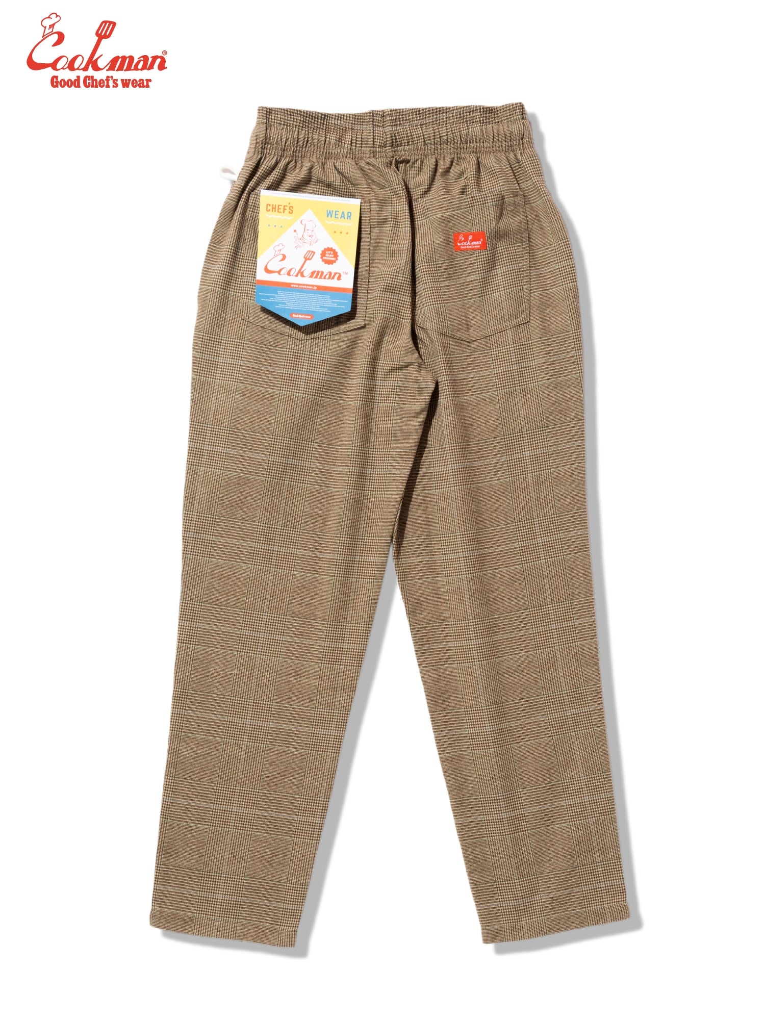 Chef Pants - Glen Check : Brown