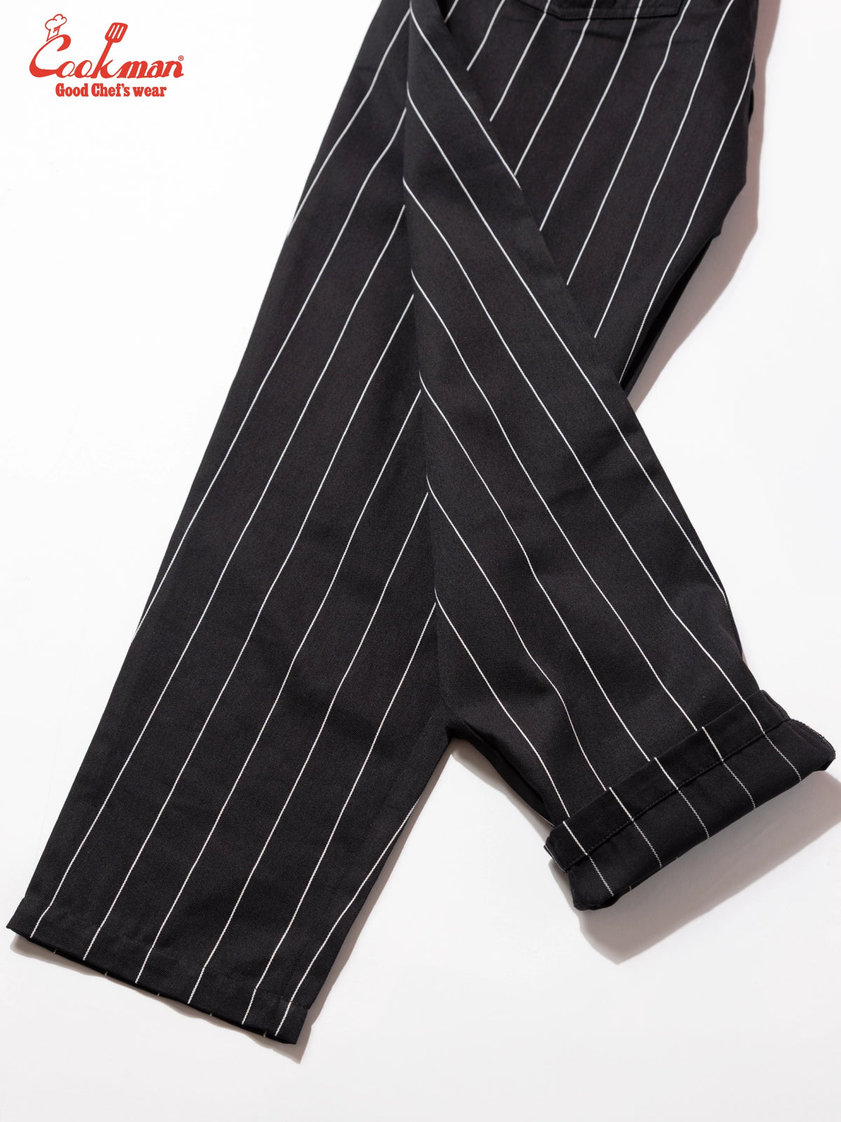 Chef Pants - Pencil Stripe : Black